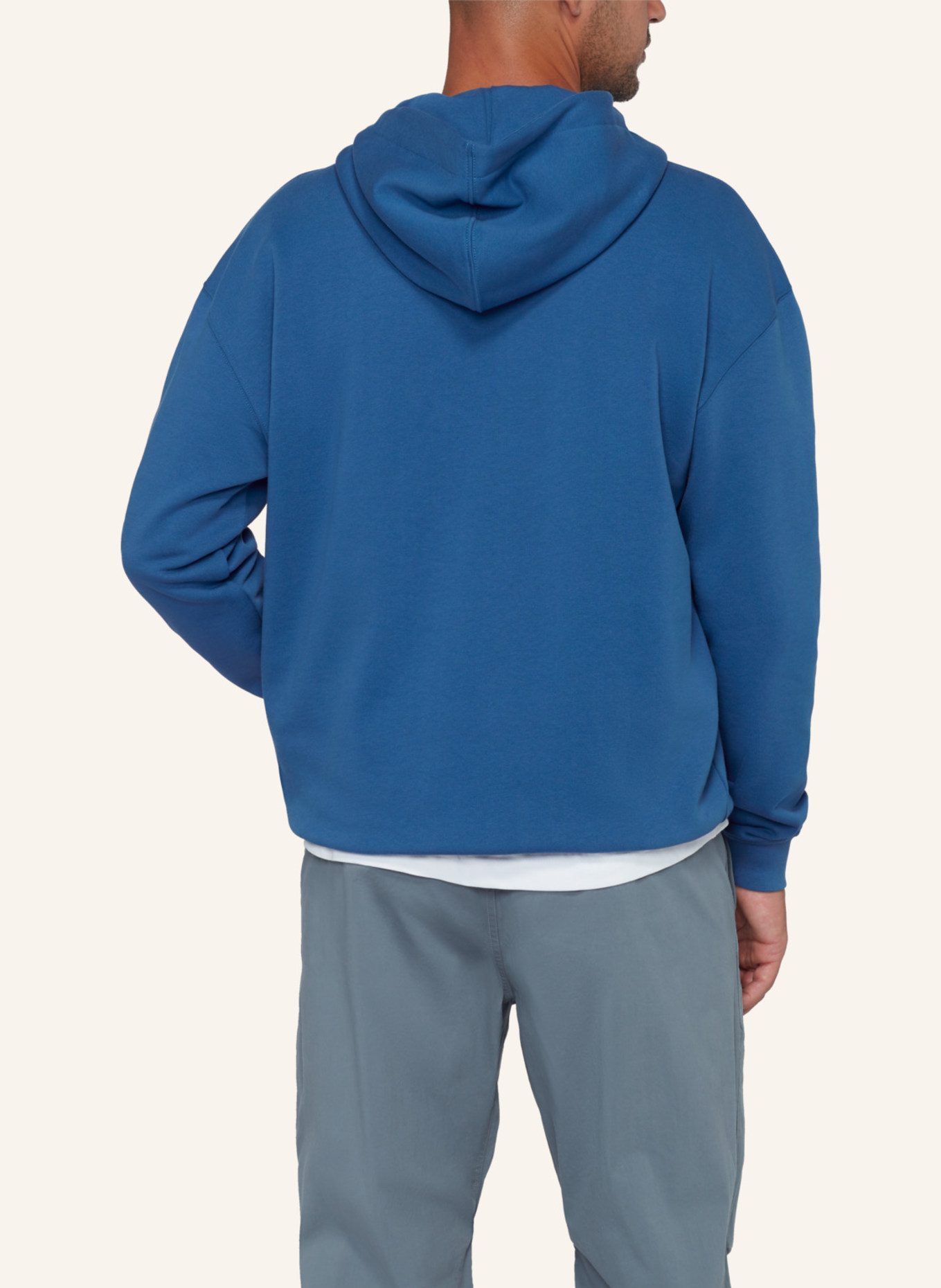 MAMMUT Mammut Base ML Hoody Men Mini Logo: BLAU