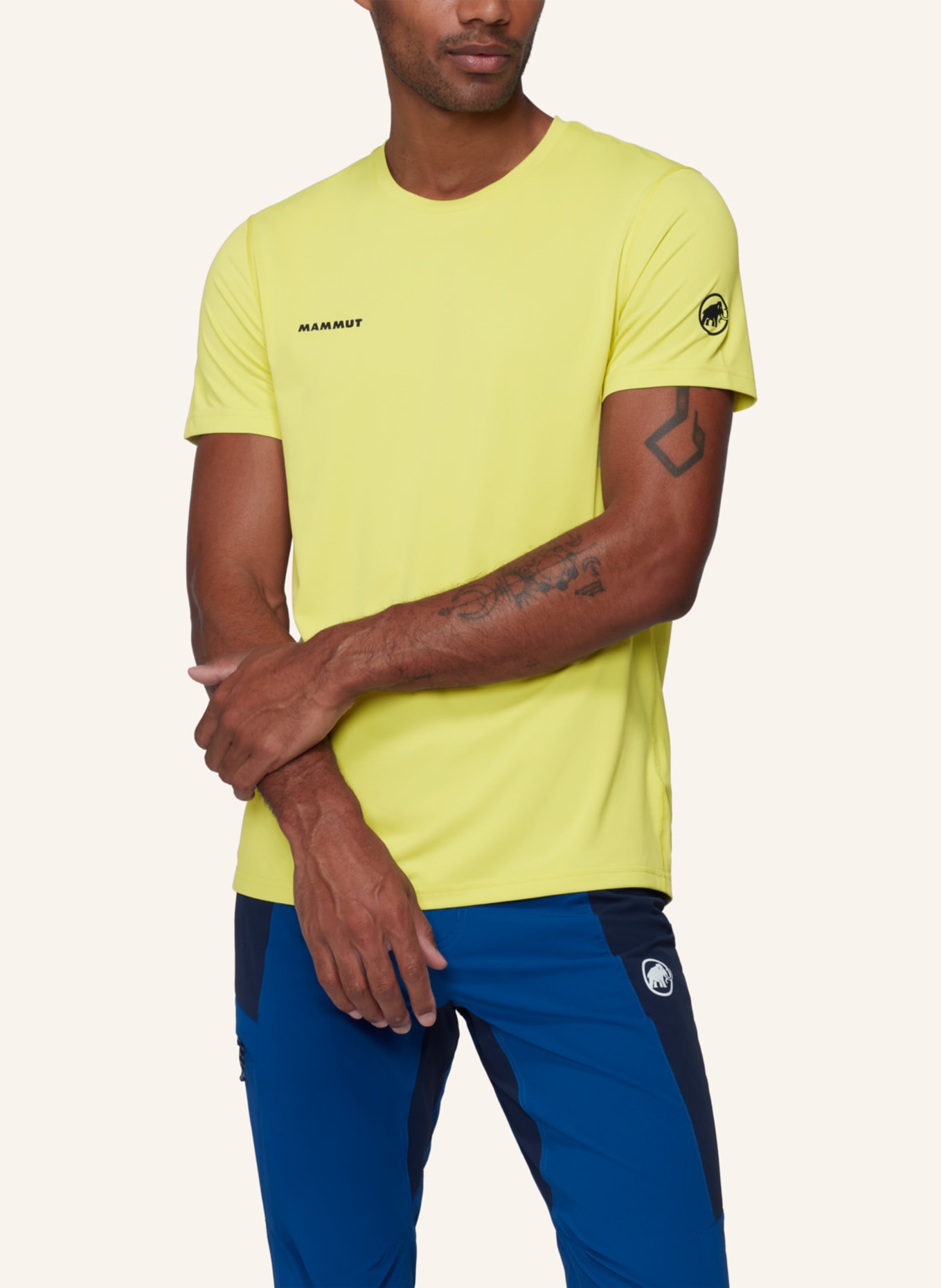 MAMMUT Selun FL T-Shirt Men: GELB