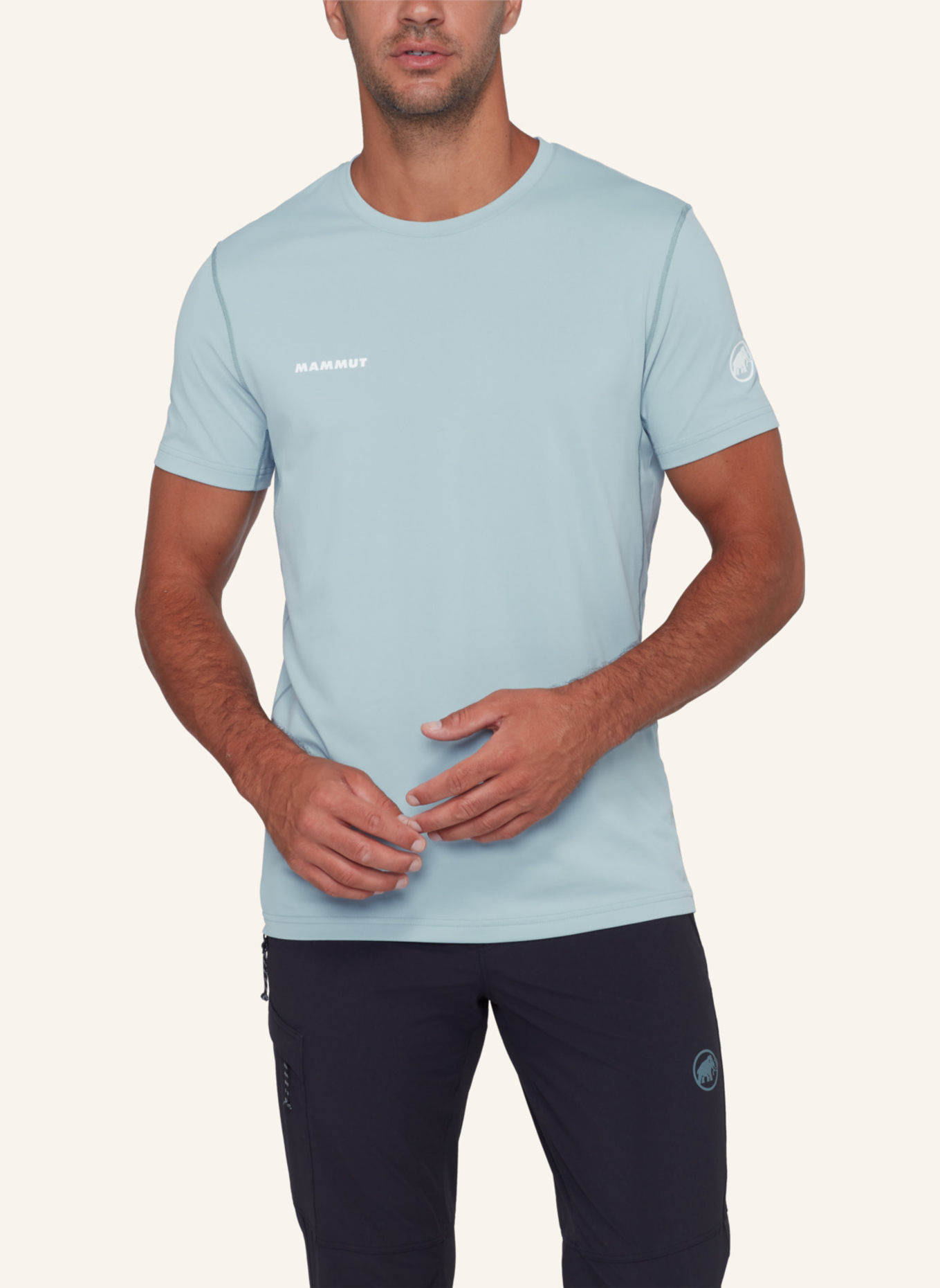 MAMMUT Selun FL T-Shirt Men: BLAU