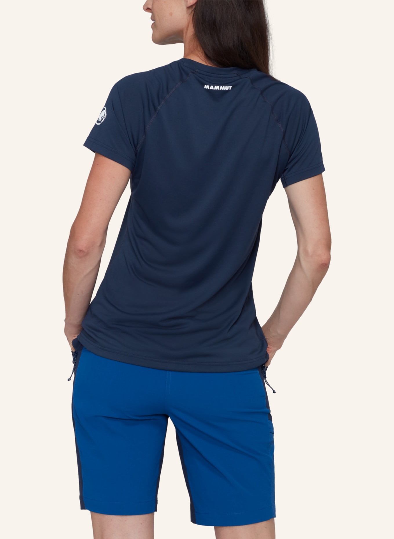 MAMMUT Ducan FL T-Shirt Women: BLAU