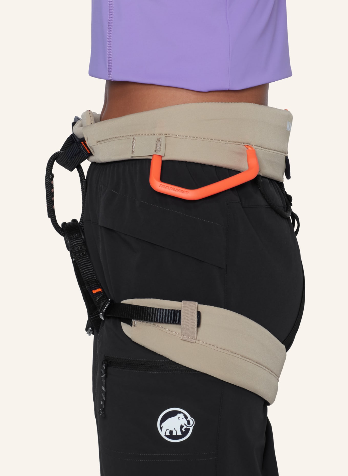 MAMMUT Sender Climbing Pants Women: SCHWARZ