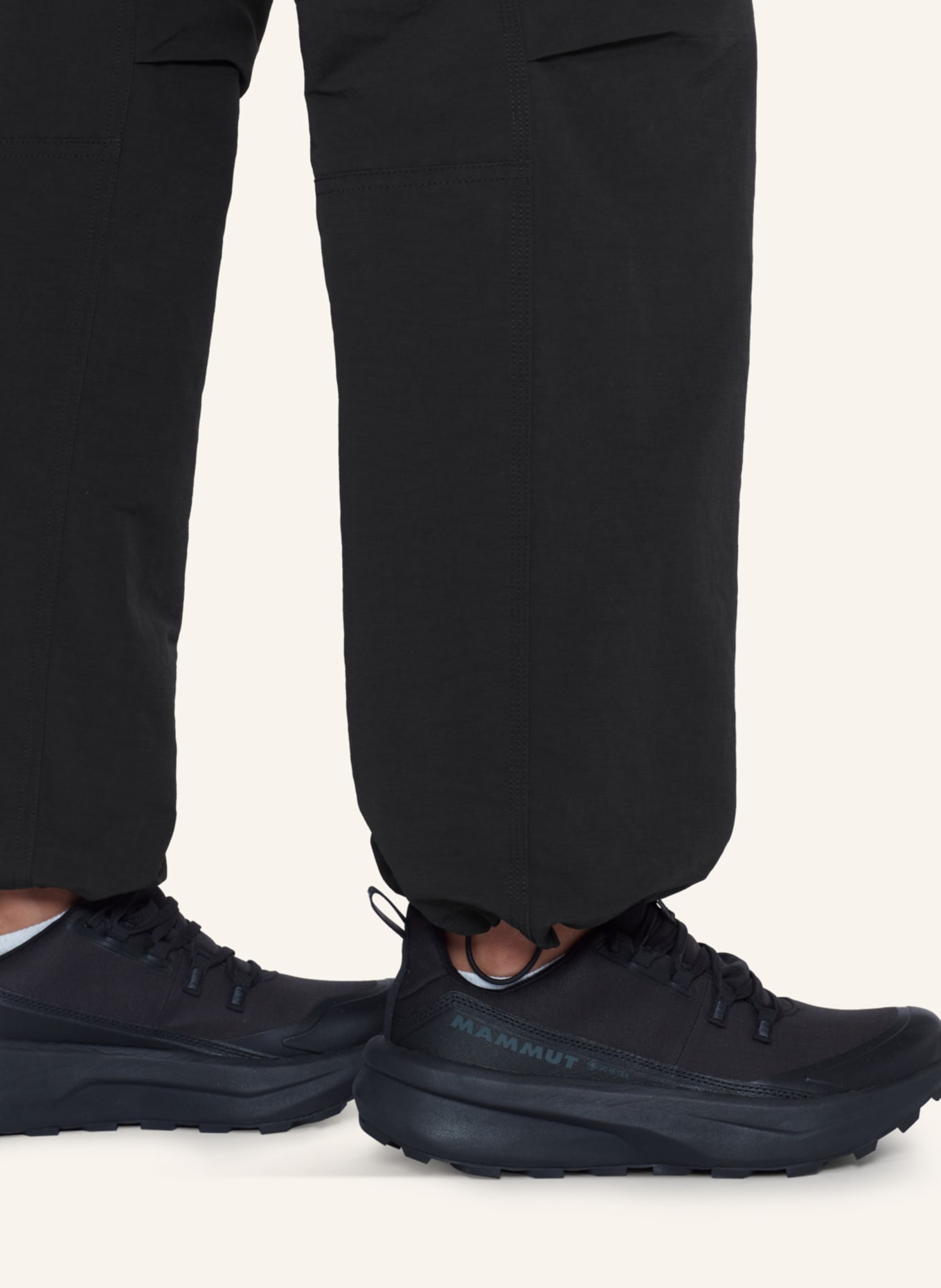 MAMMUT Kletterhose WORKHORSE CLIMBING: SCHWARZ