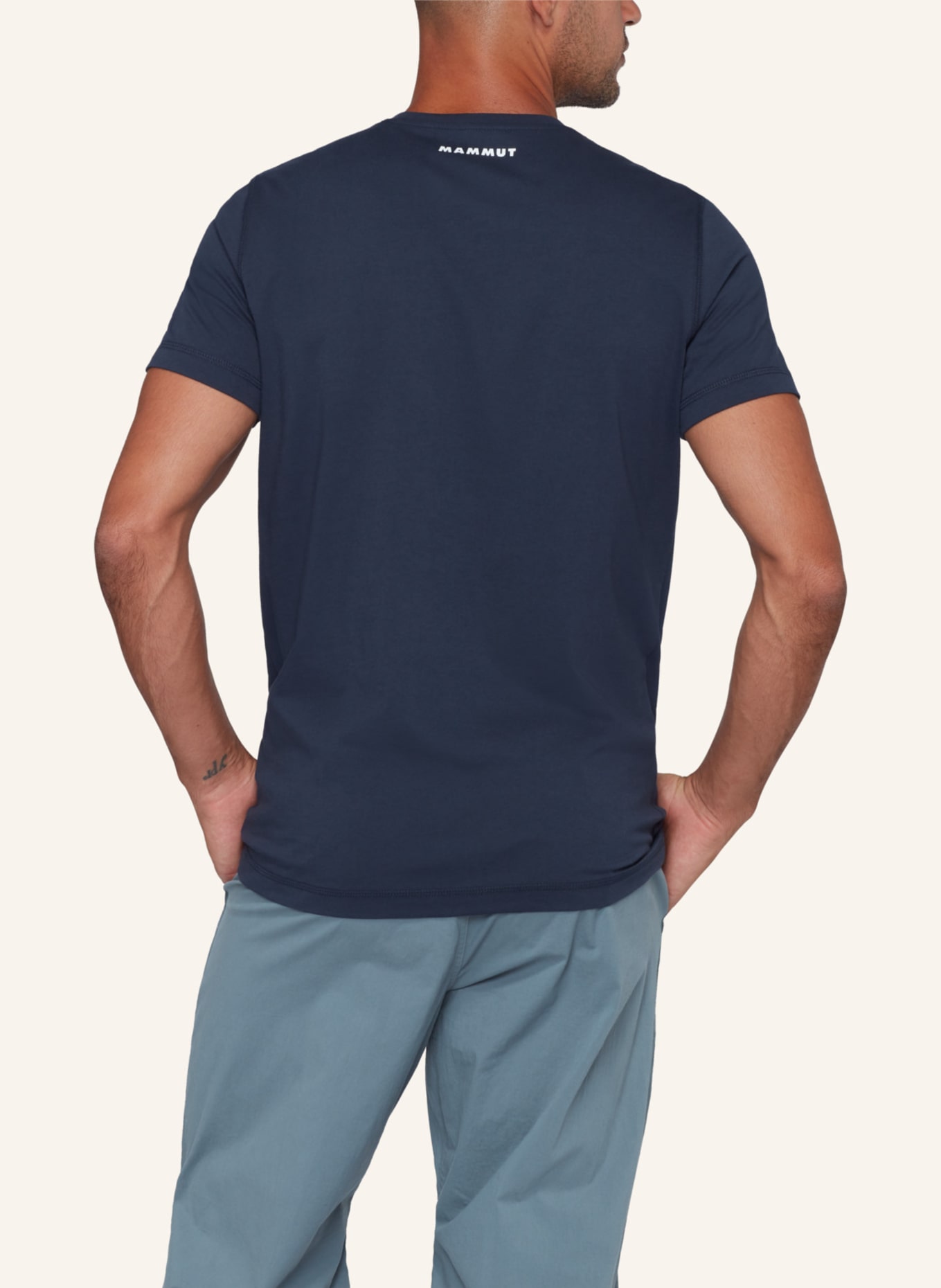 MAMMUT Mammut Core T-Shirt Men Logo: BLAU