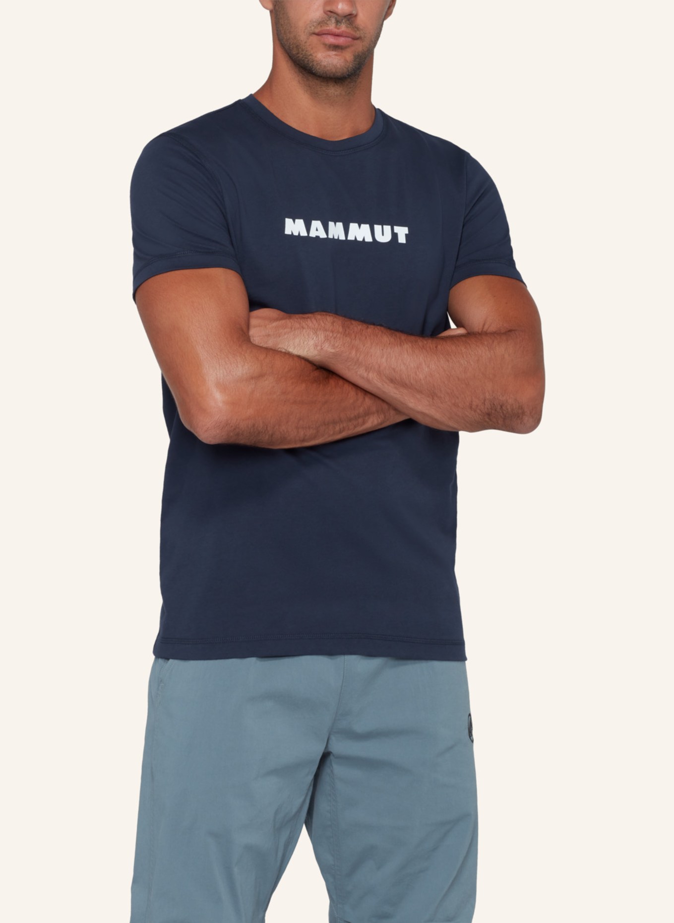 MAMMUT Mammut Core T-Shirt Men Logo: BLAU