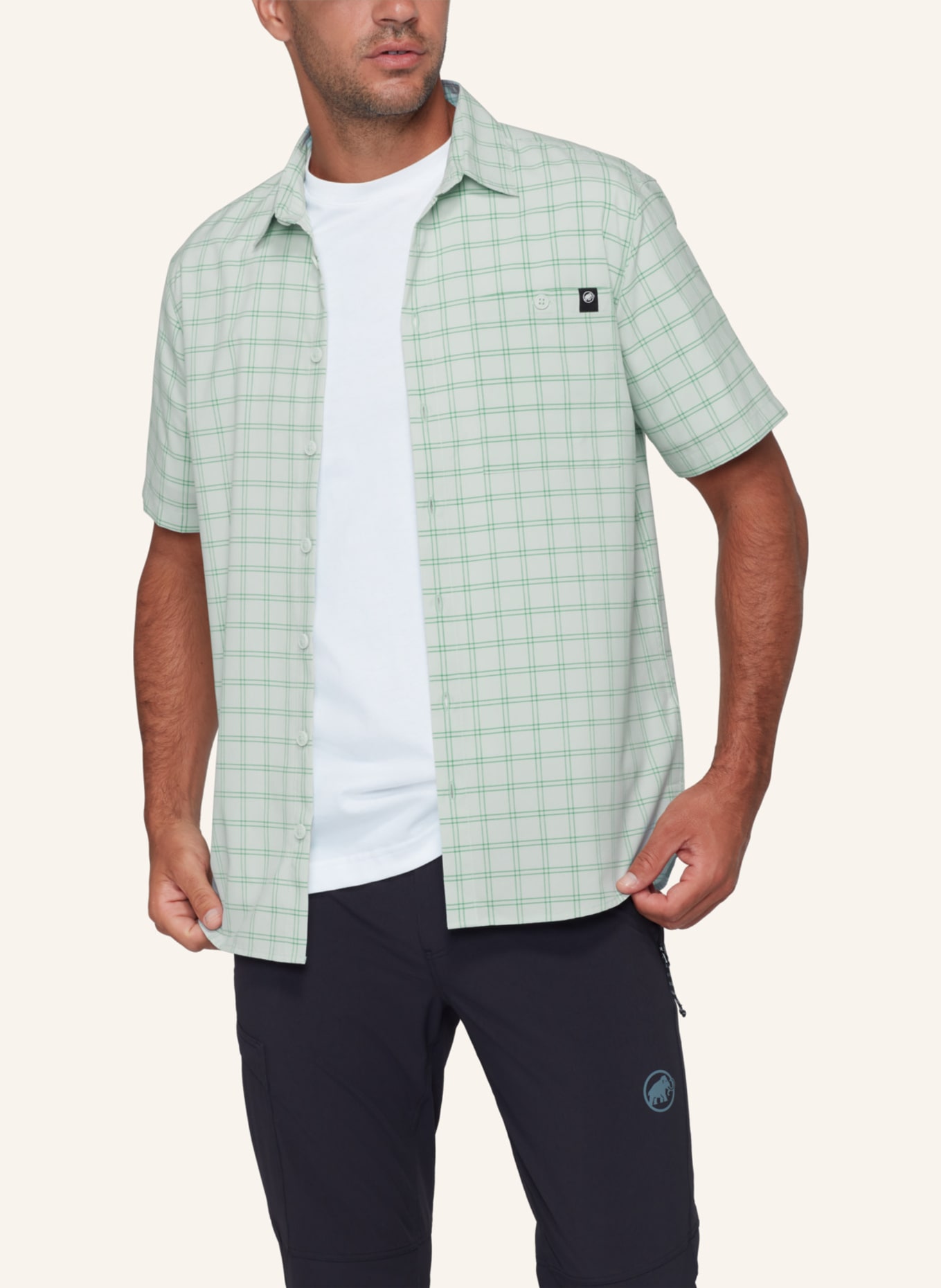 MAMMUT Outdoor-Hemd LENNI: GELB