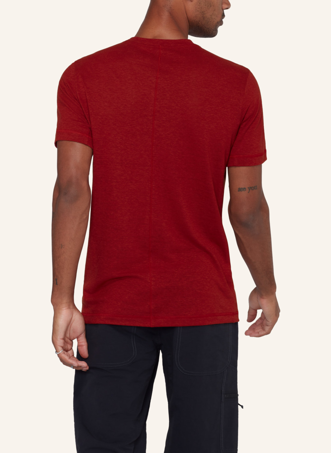MAMMUT Funktionsshirt MASSONE LIGHT: ROT