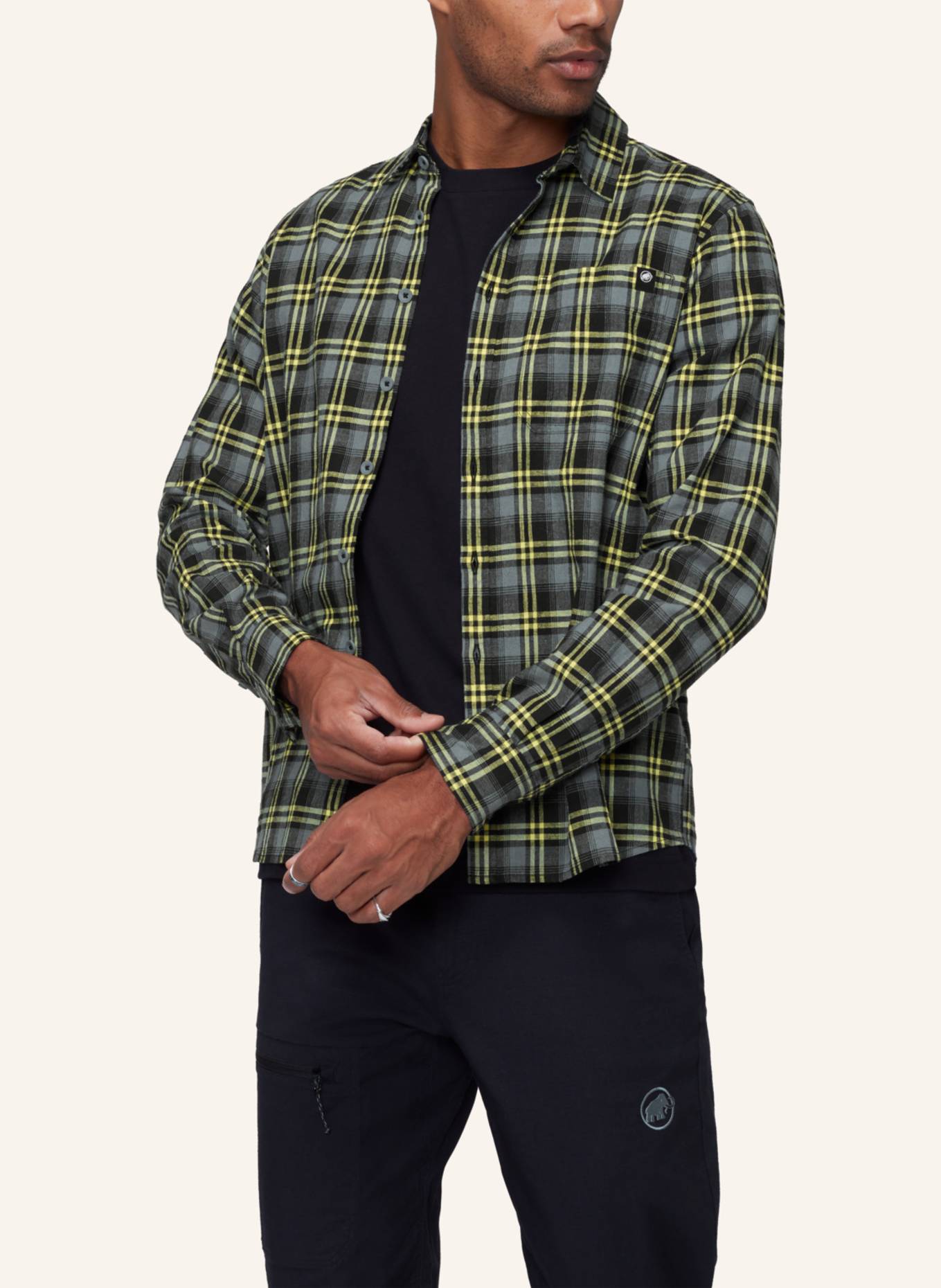 MAMMUT Mammut Trovat Summer Longsleeve Shirt Men: SCHWARZ