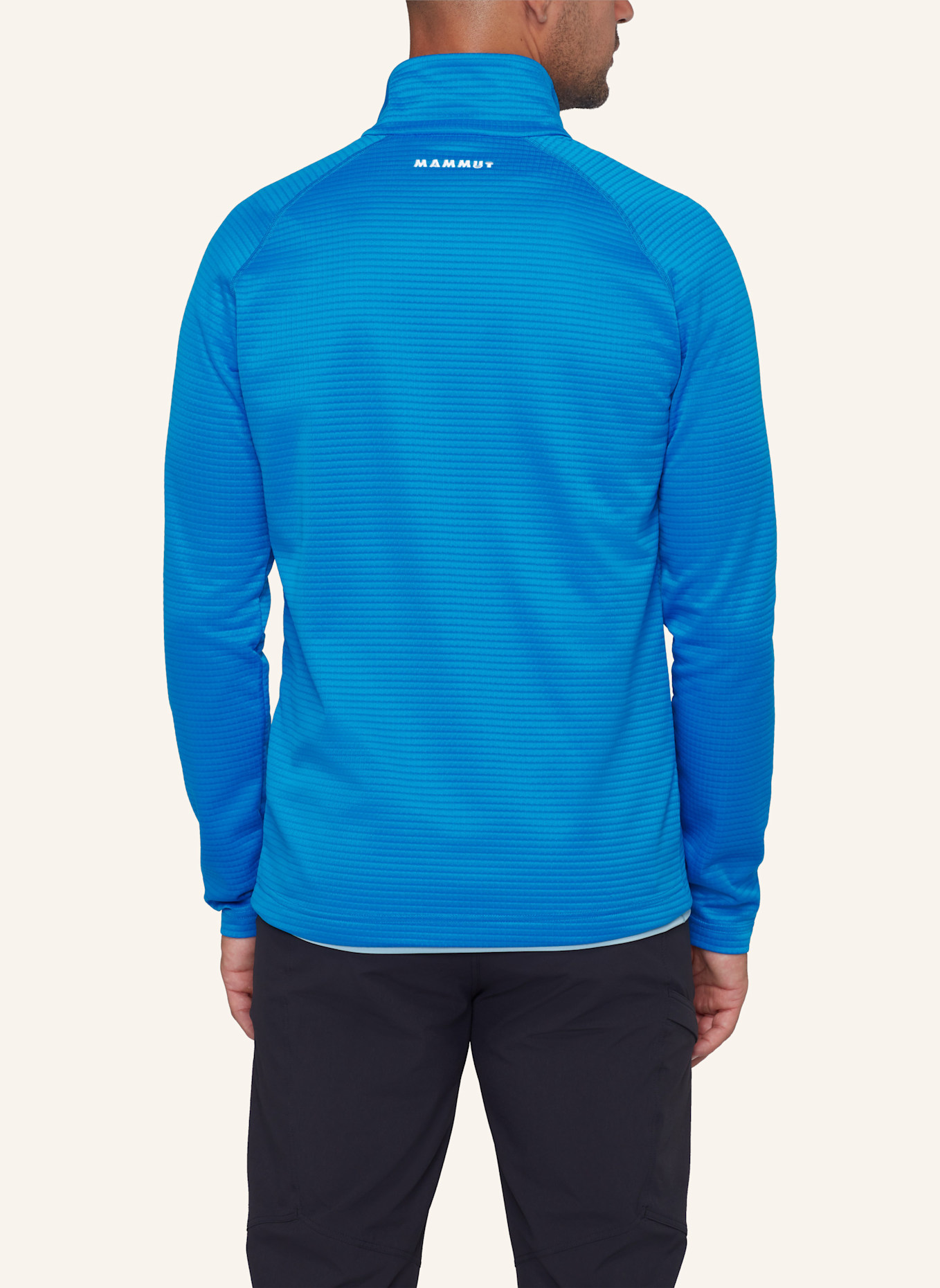 MAMMUT Midlayer-Jacke CRAG ML: BLAU