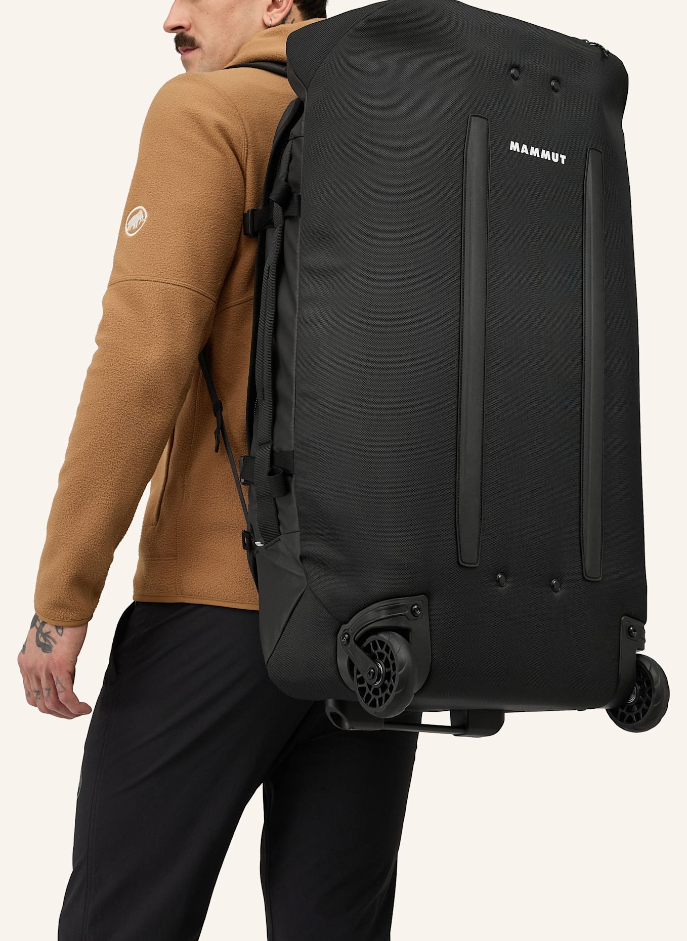 MAMMUT Reisetasche WHEELED CARGO 90: SCHWARZ