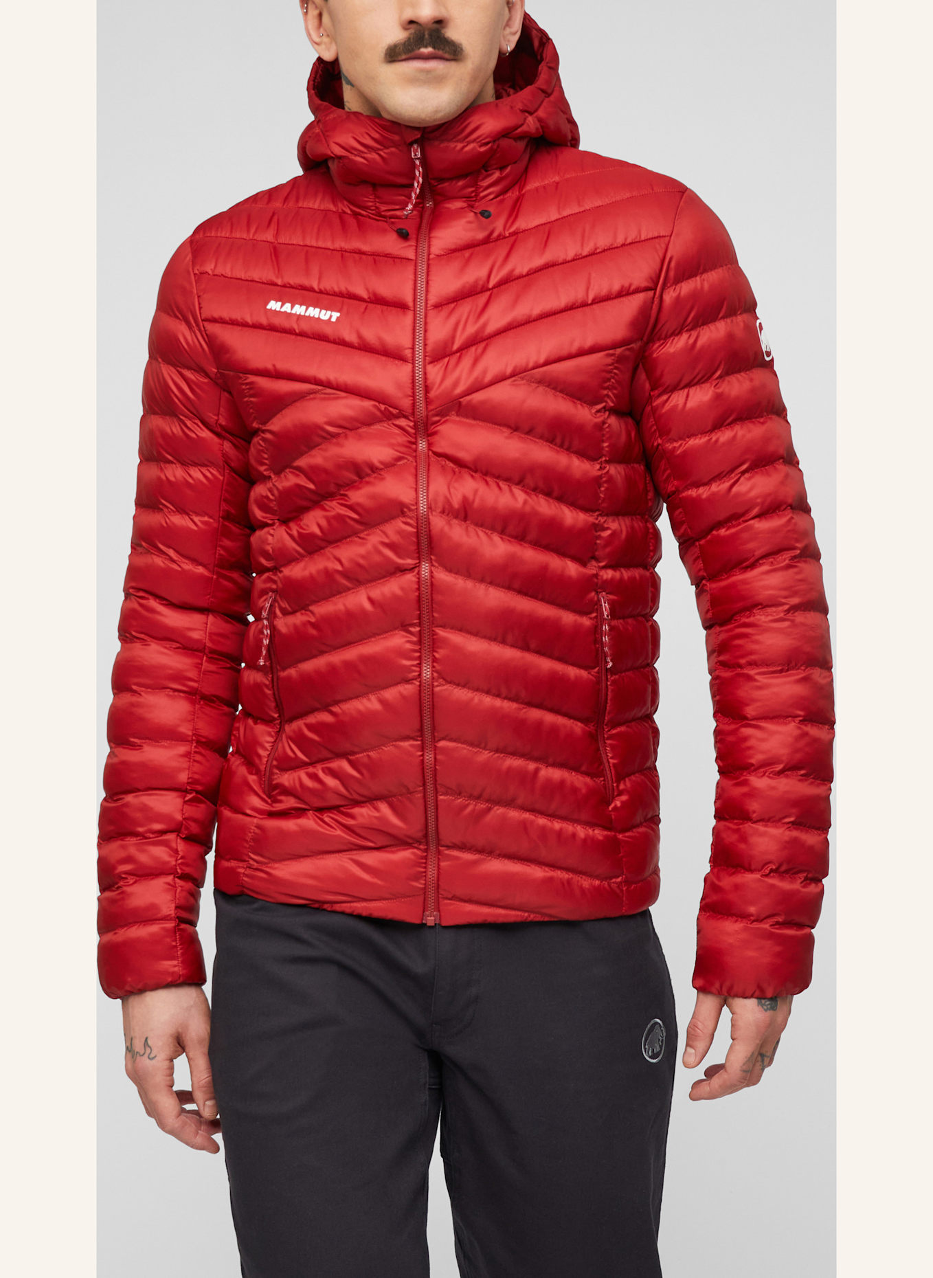 MAMMUT Isolationsjacke ALBULA IN mit Kapuze: ROT