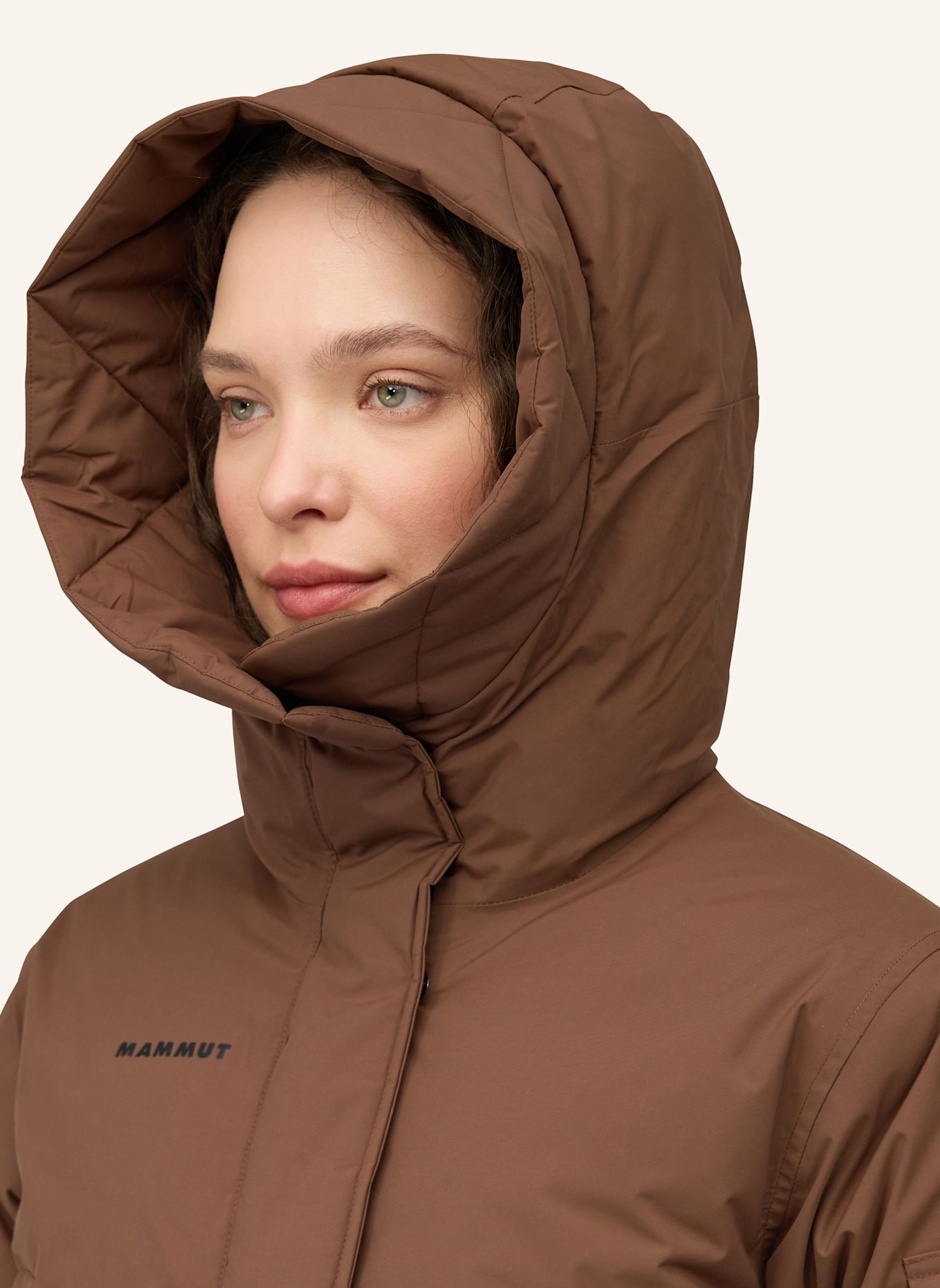 MAMMUT Parka FLOEBERG: BRAUN