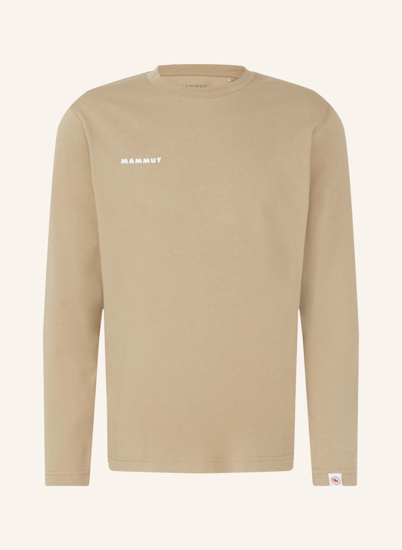 MAMMUT Funktionsshirt BASE MINI LOGO: BRAUN