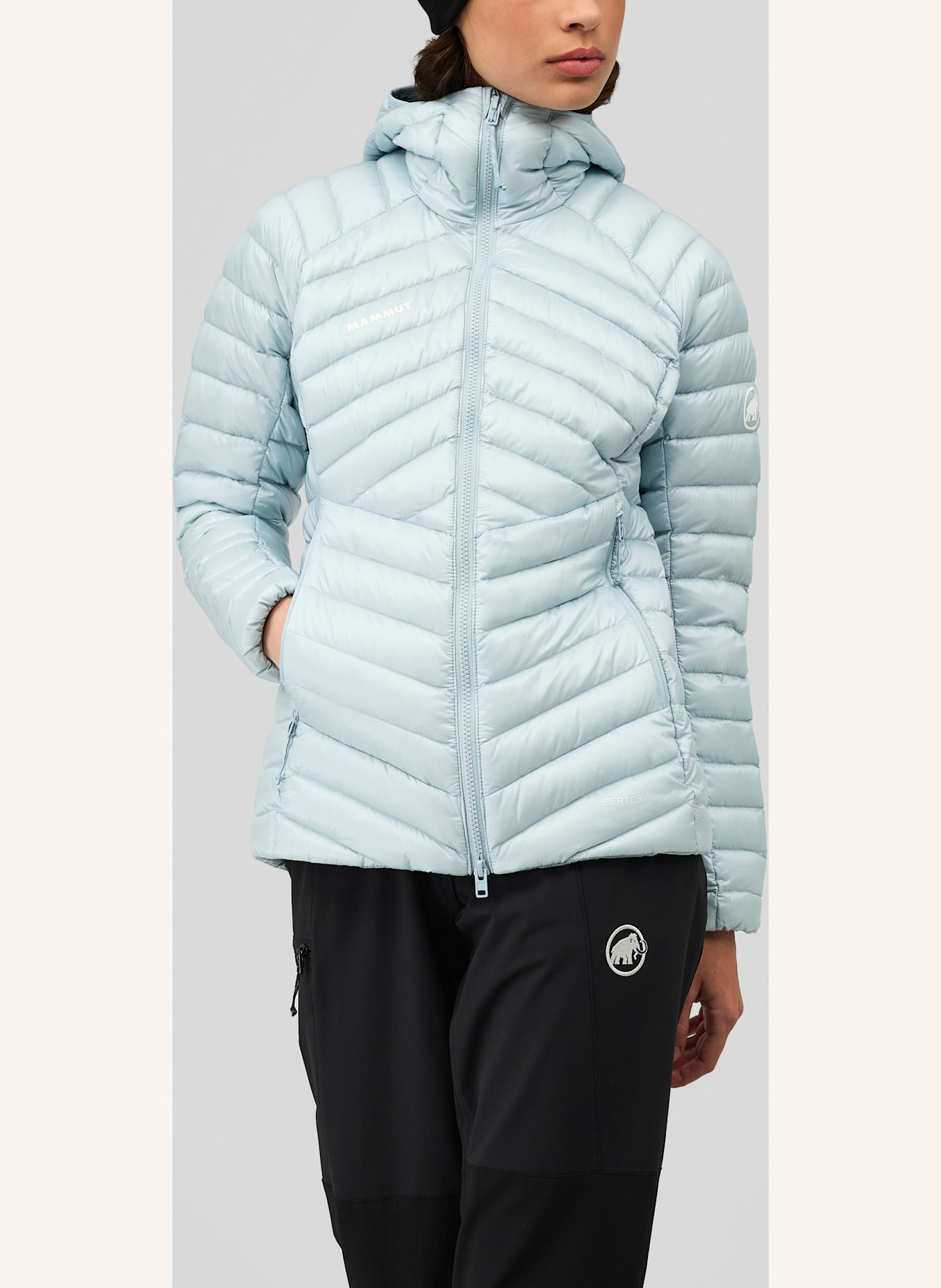MAMMUT Daunenjacke BROAD PEAK IN mit Kapuze: BLAU