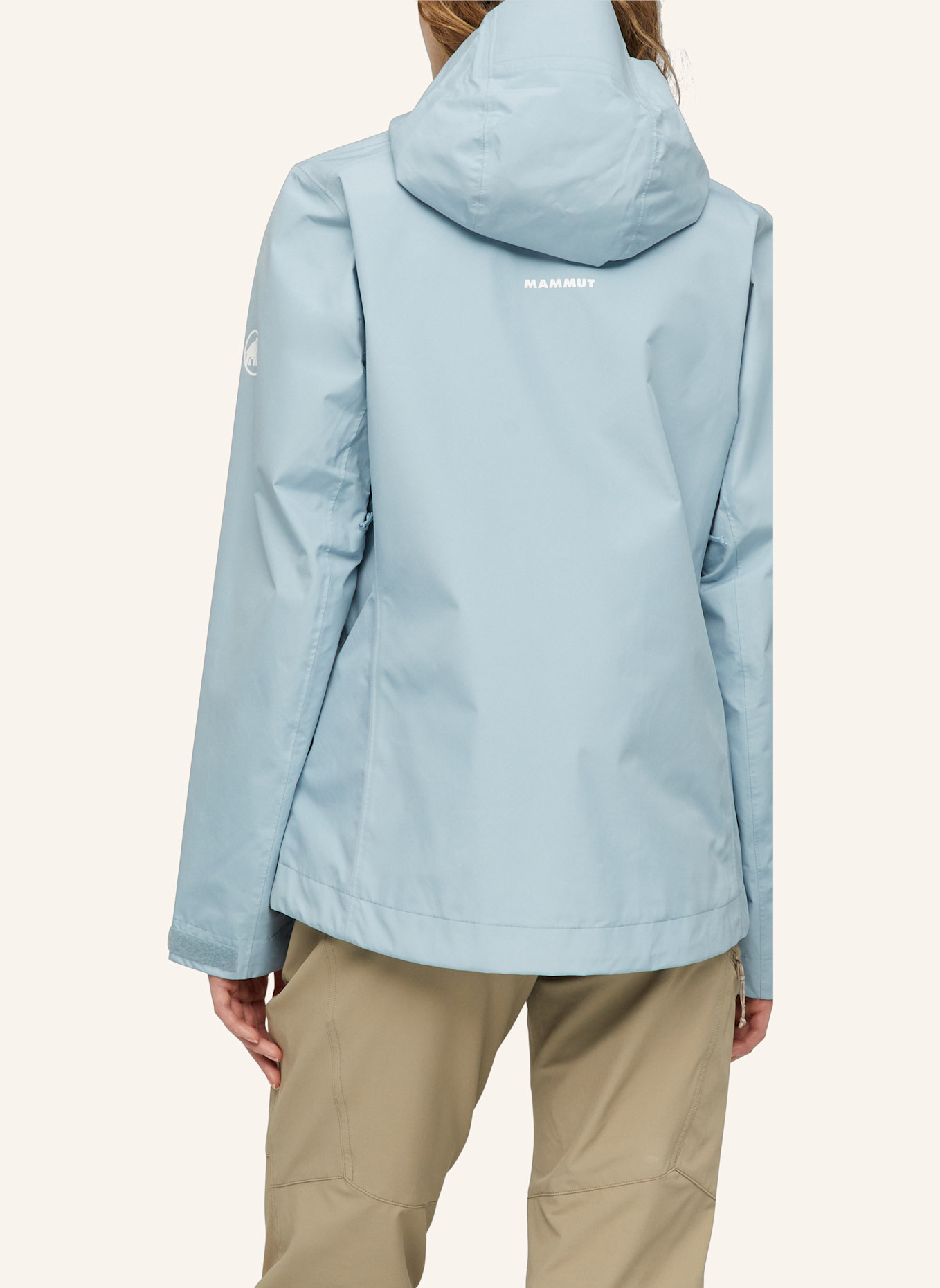 MAMMUT Hardshelljacke TREELINE HS mit Kapuze: BLAU