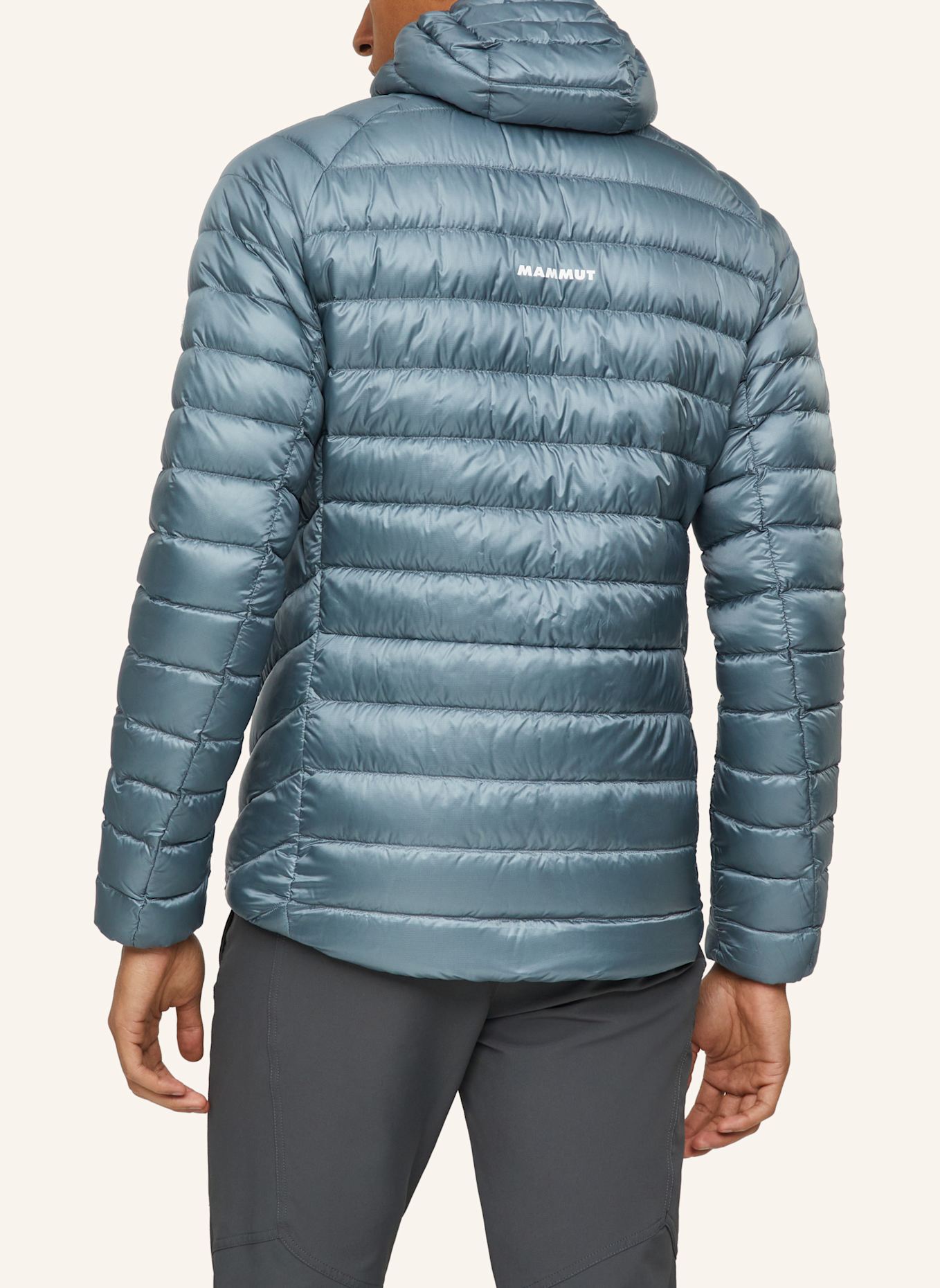 MAMMUT Daunenjacke BROAD PEAK IN mit Kapuze: GRAU