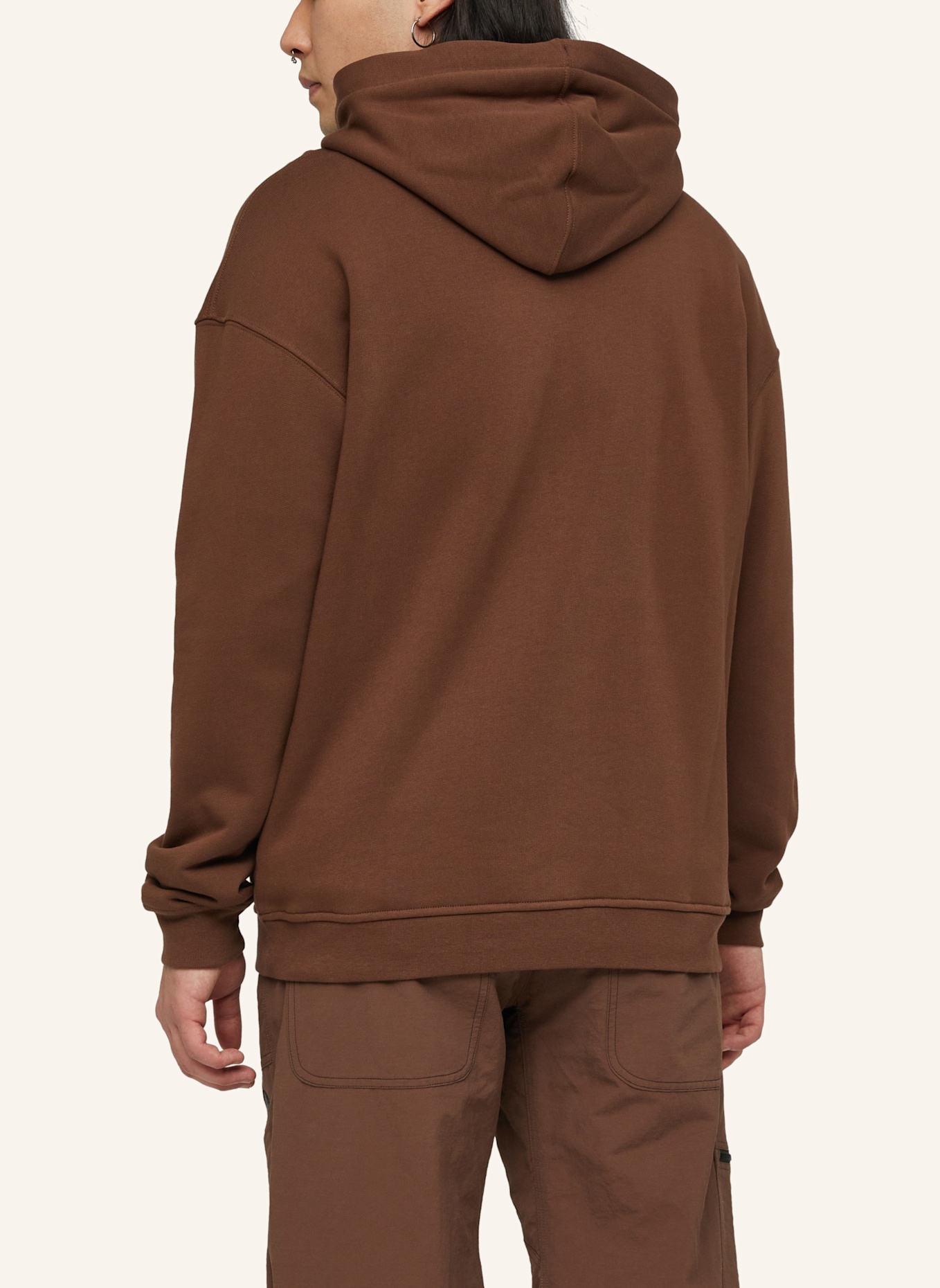 MAMMUT Midlayer-Pullover BASE ML MINI LOGO: BRAUN