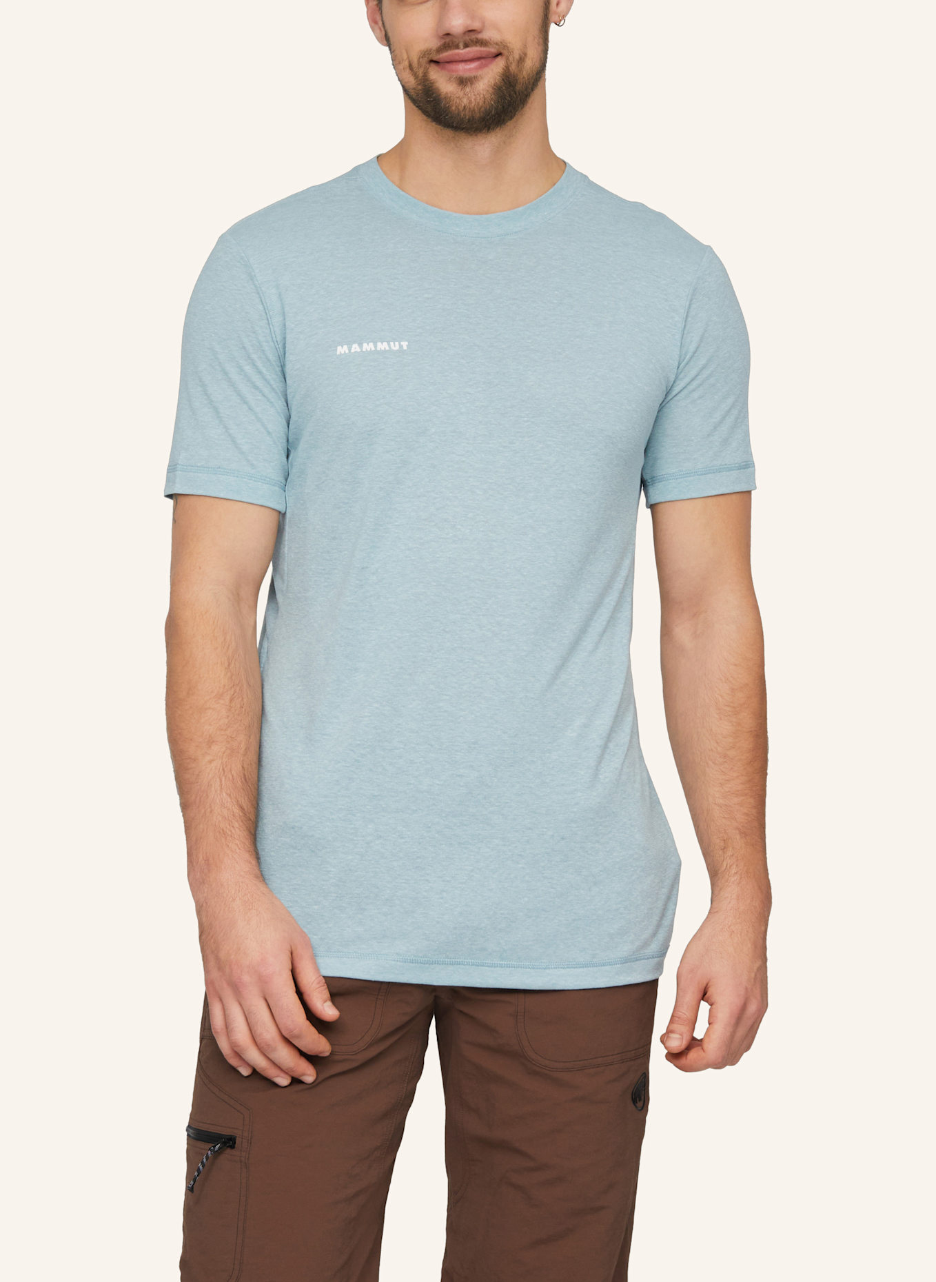 MAMMUT Funktionsshirt MASSONE LIGHT: BLAU