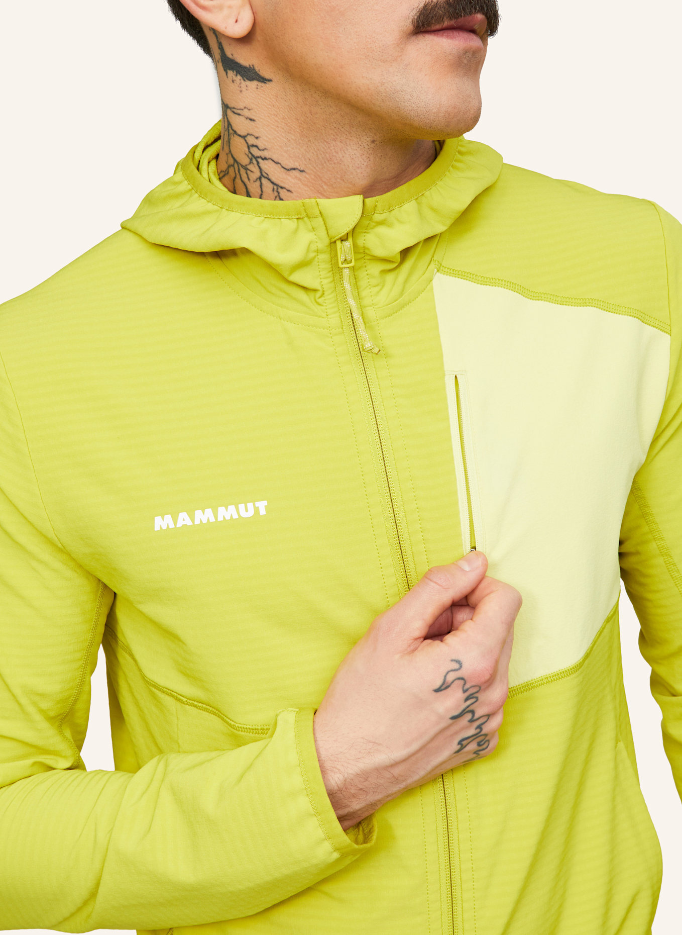 MAMMUT Funktionsjacke MADRIS LIGHT: GELB