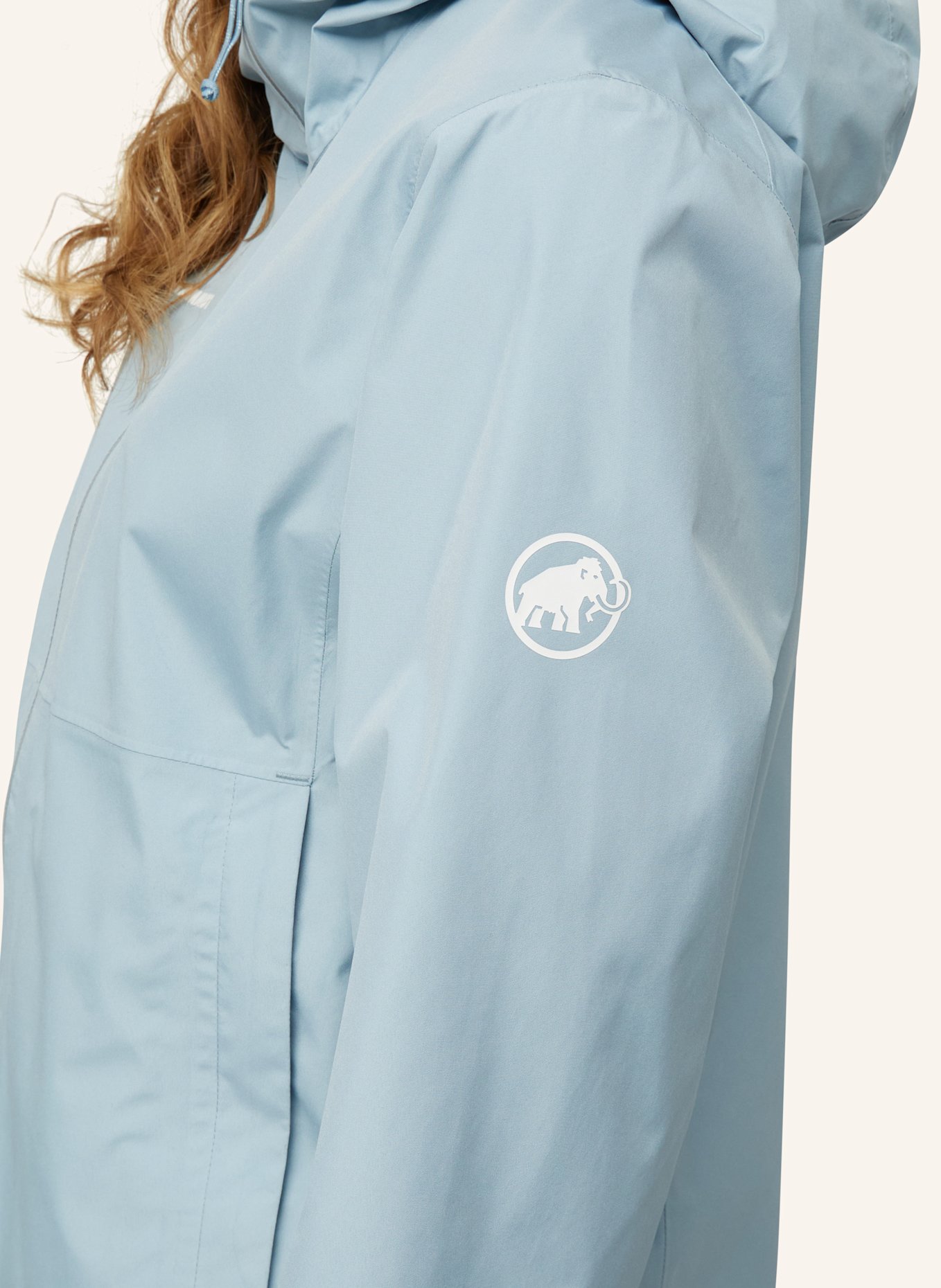 MAMMUT Hardshelljacke TREELINE HS mit Kapuze: BLAU