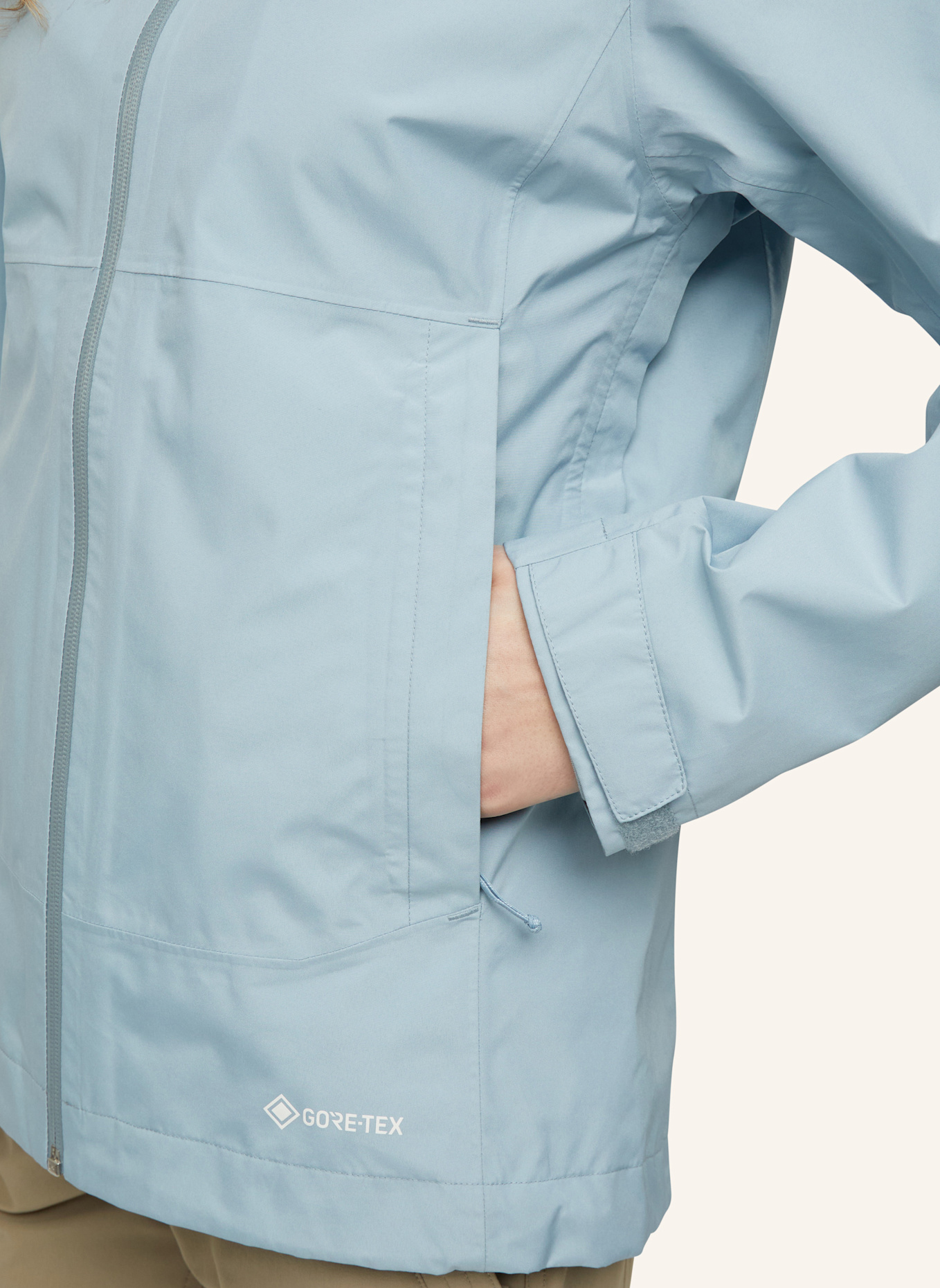 MAMMUT Hardshelljacke TREELINE HS mit Kapuze: BLAU