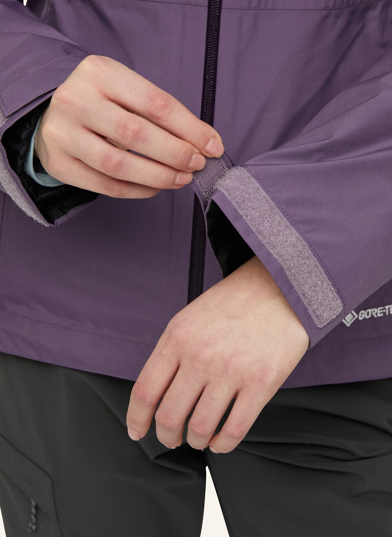 MAMMUT Hardshelljacke TREELINE 3 IN 1 HS mit Kapuze: LILA