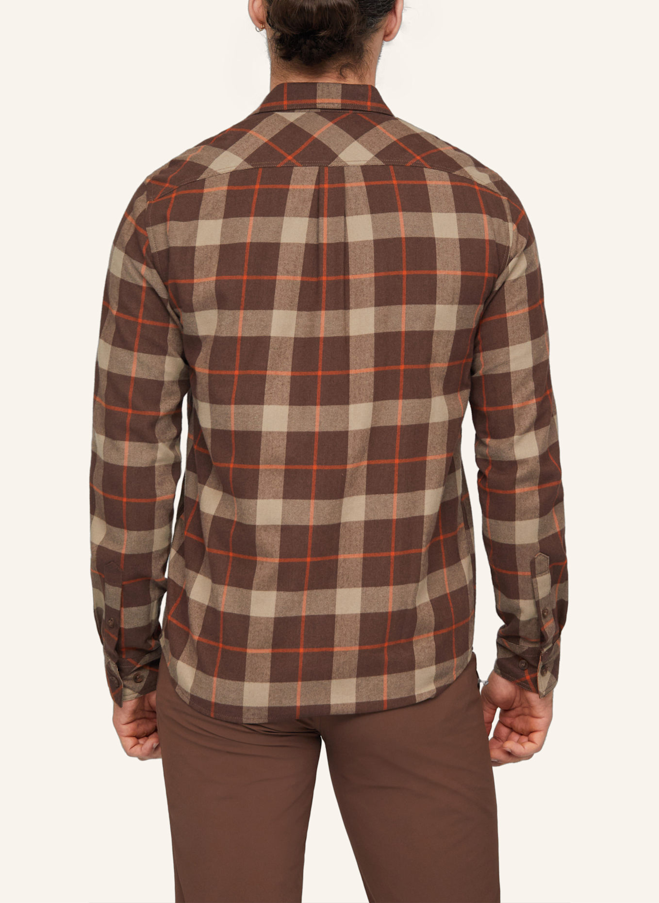 MAMMUT Langarmshirt ALVRA: BRAUN