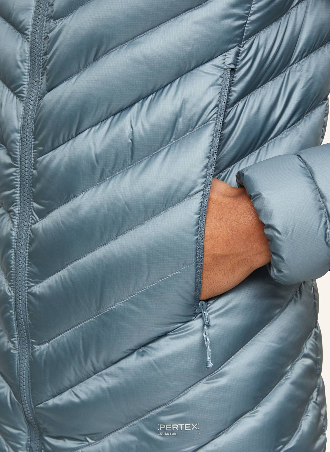 MAMMUT Daunenjacke BROAD PEAK IN mit Kapuze: GRAU