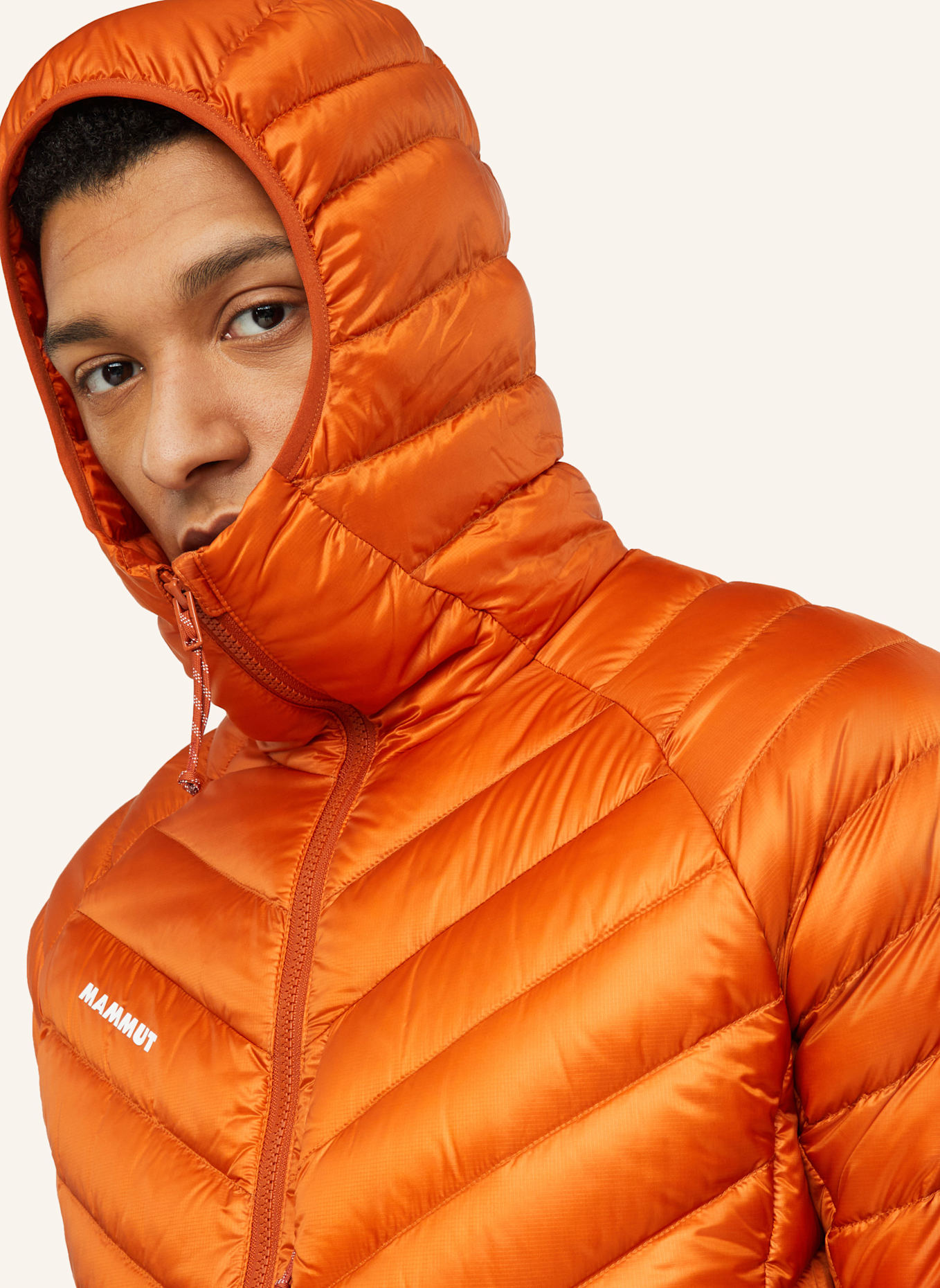 MAMMUT Daunenjacke BROAD PEAK IN mit Kapuze: BRAUN