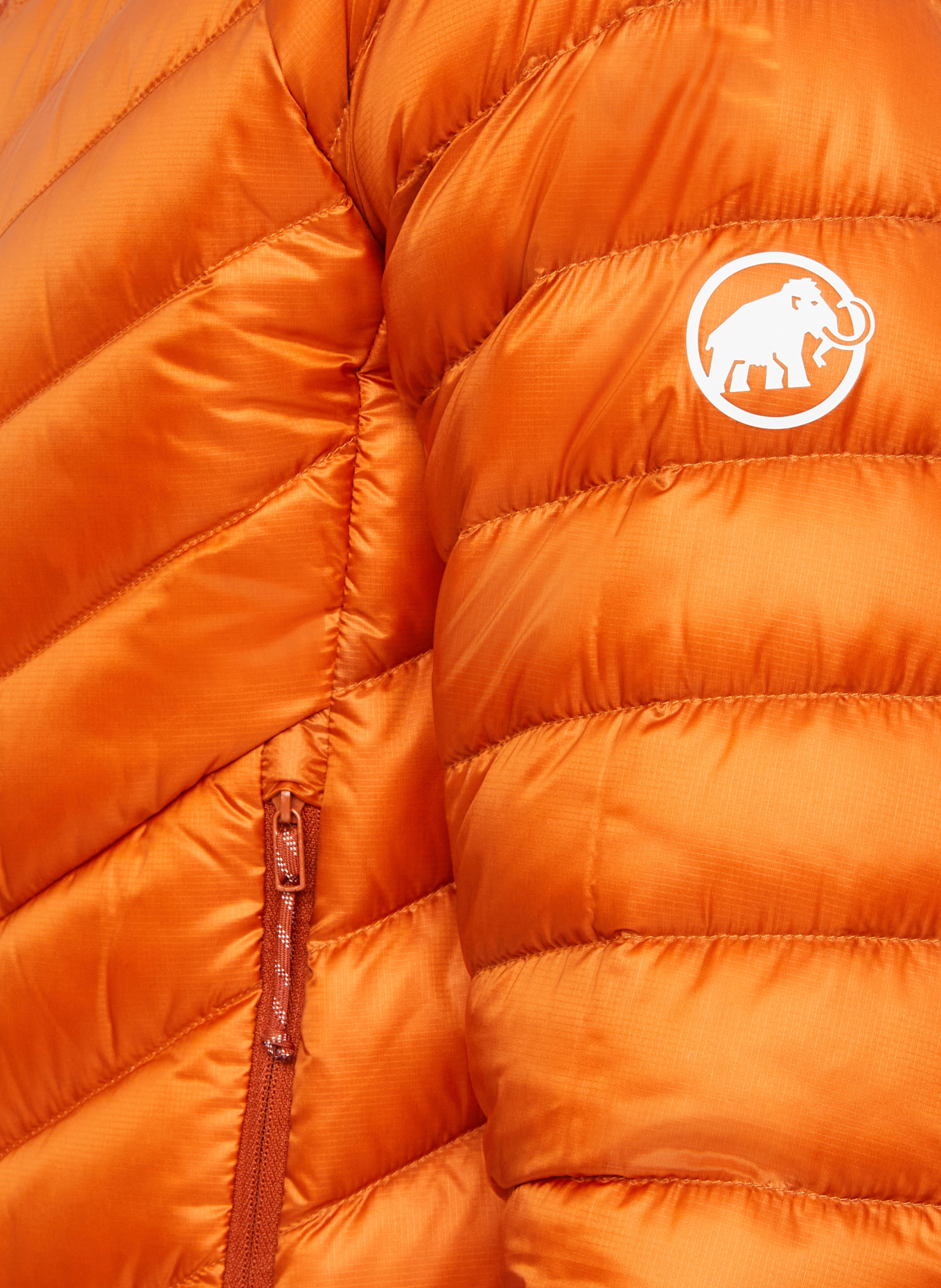 MAMMUT Daunenjacke BROAD PEAK IN mit Kapuze: BRAUN
