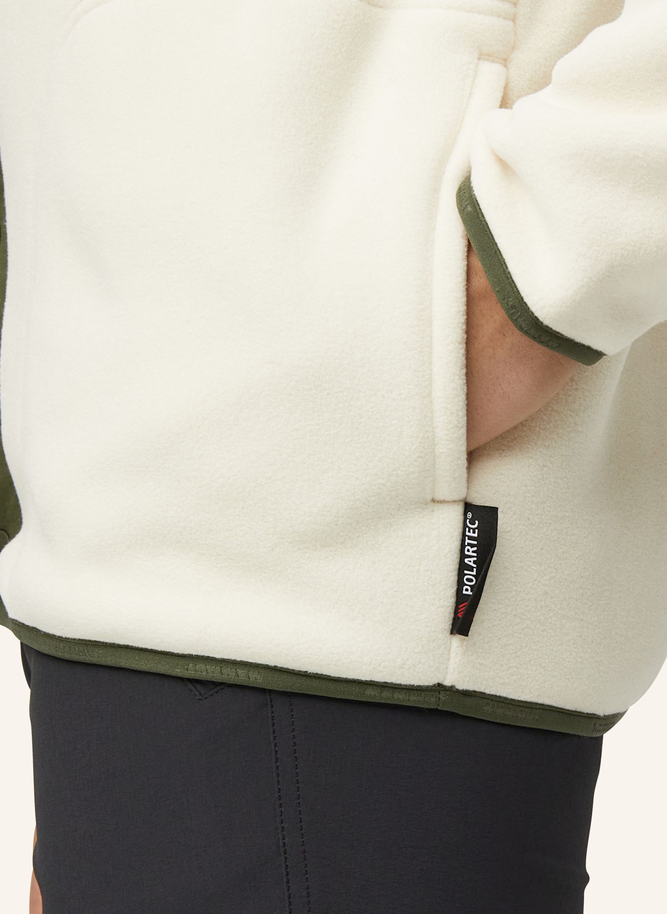 MAMMUT Cardigan MOONSTONE HYBRID ML: CREME