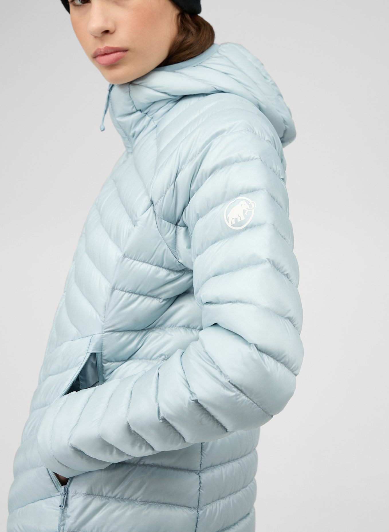 MAMMUT Daunenjacke BROAD PEAK IN mit Kapuze: BLAU