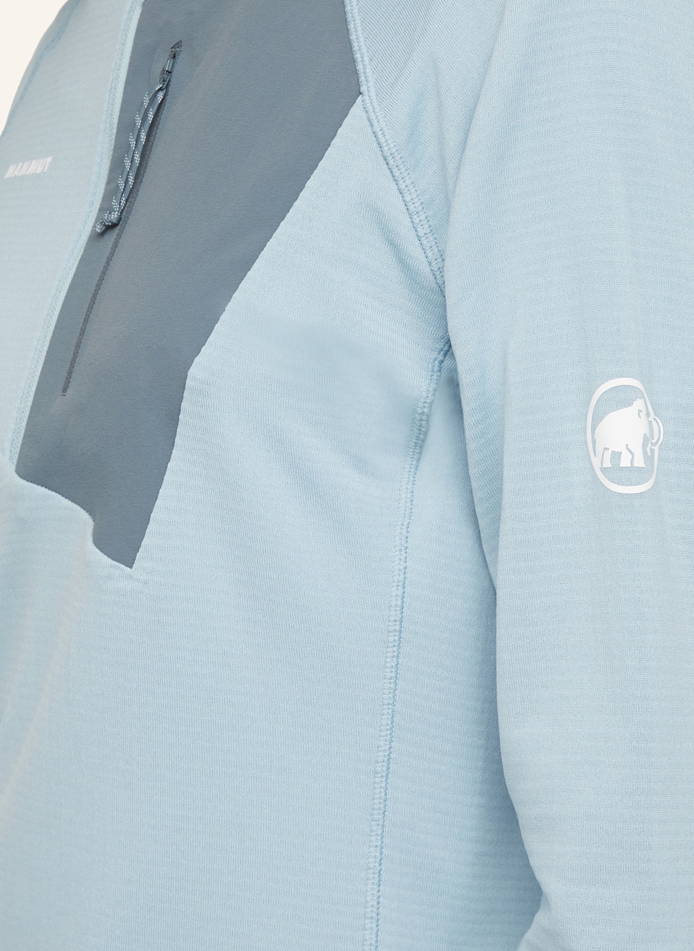 MAMMUT Midlayer-Pullover AENERGY LIGHT ML: BLAU