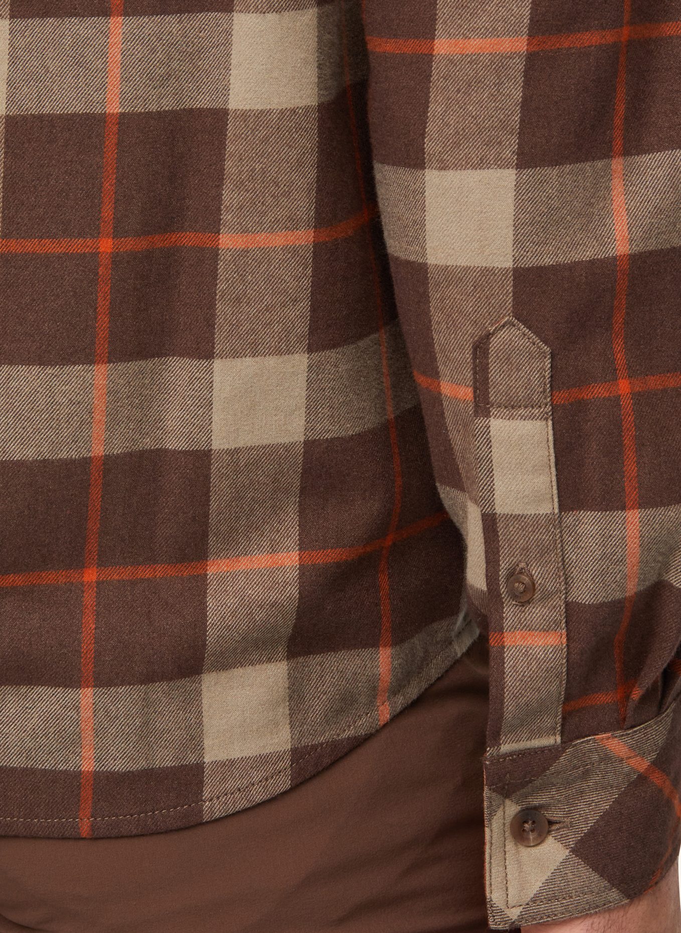 MAMMUT Langarmshirt ALVRA: BRAUN