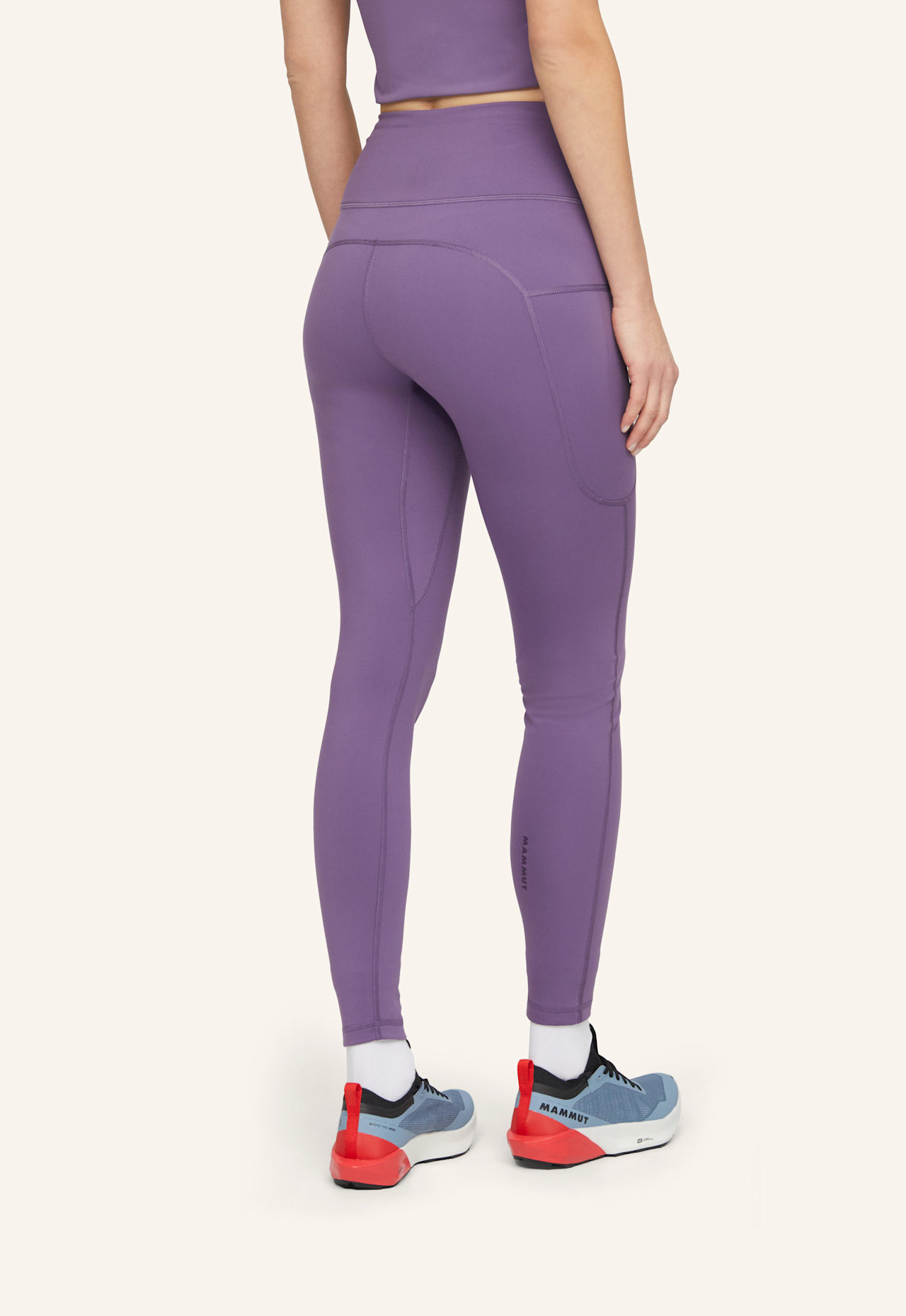 MAMMUT Tights CRAG WINTER: LILA