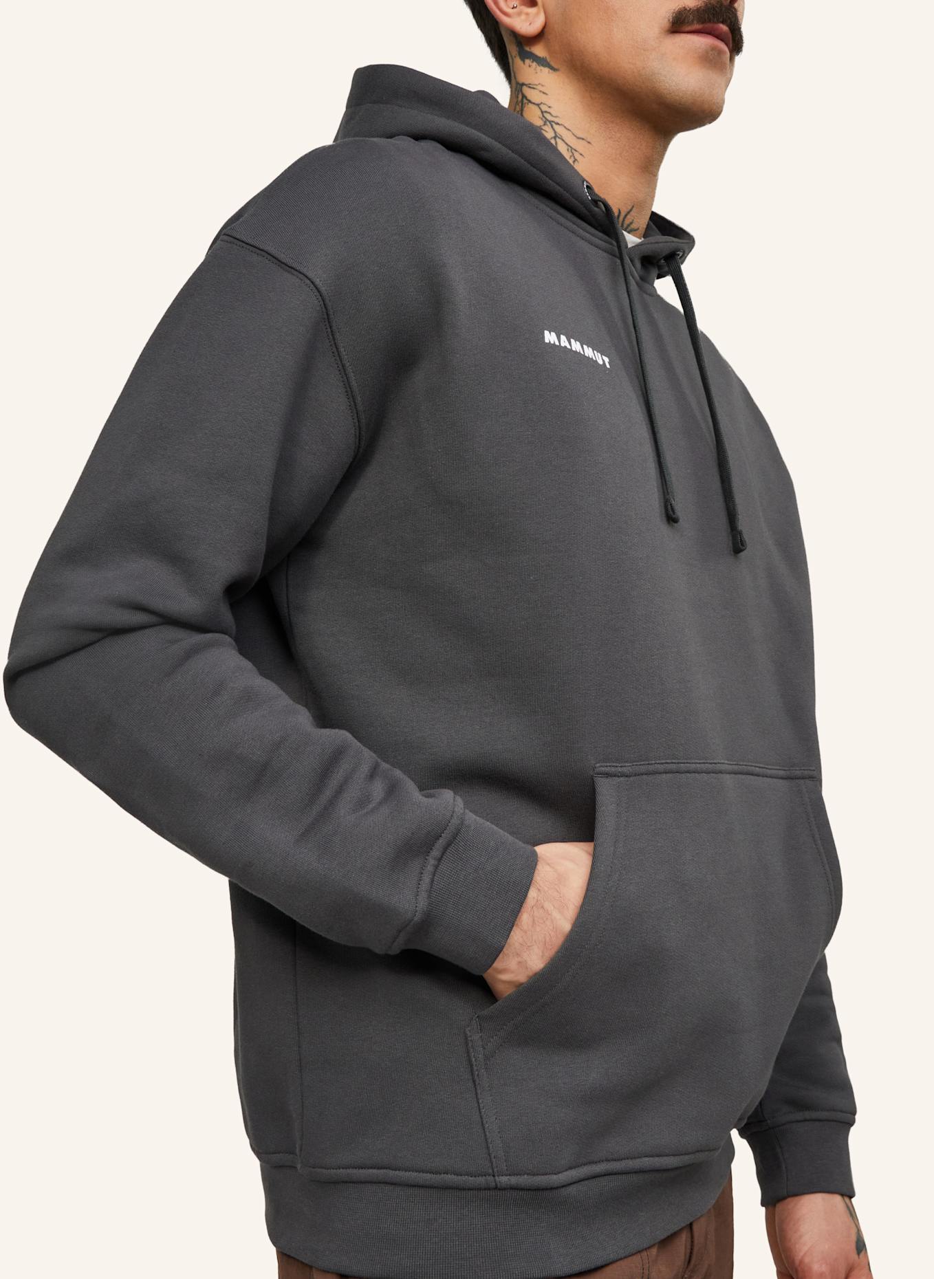 MAMMUT Midlayer-Pullover BASE ML MINI LOGO: GRAU