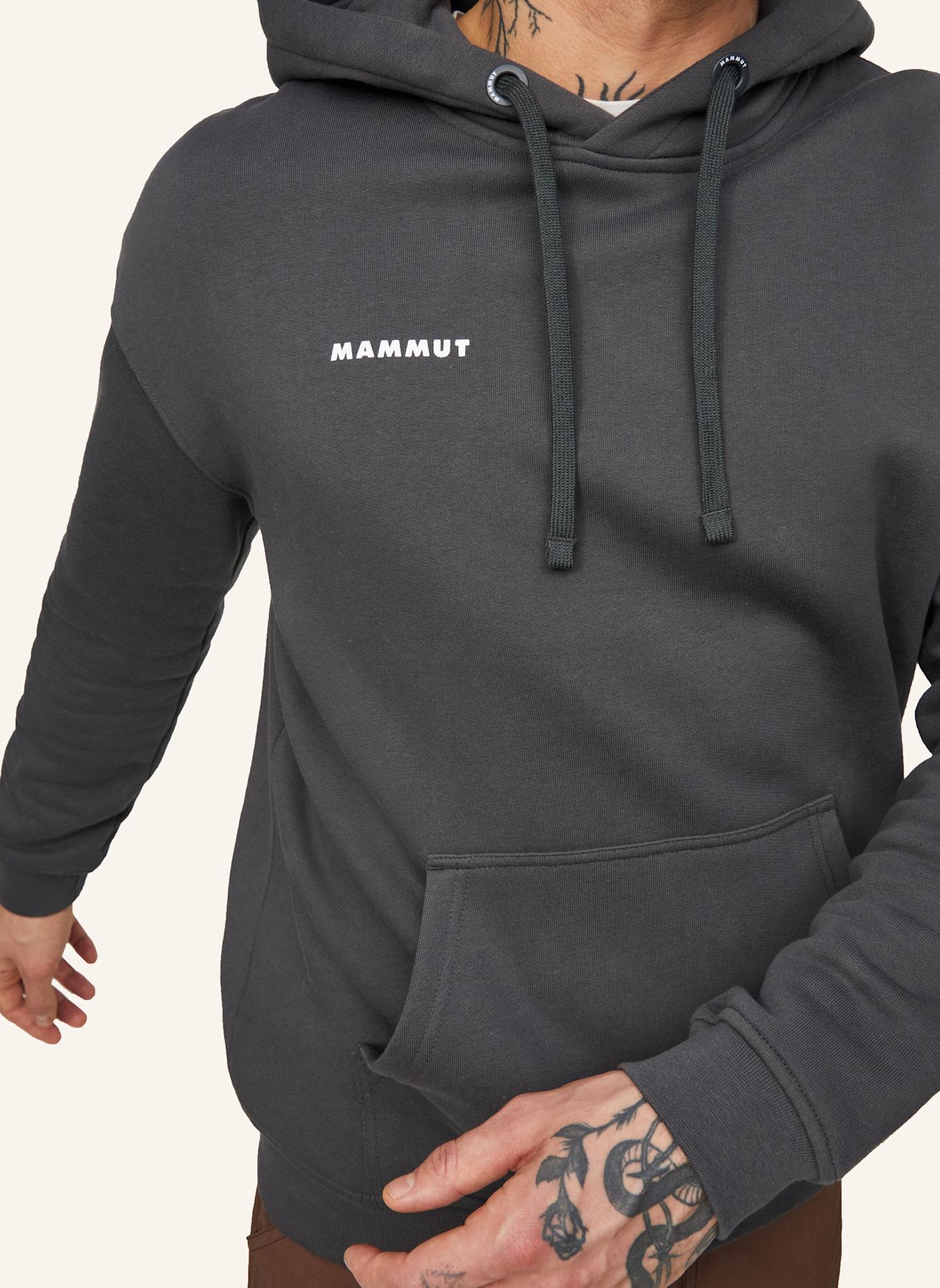 MAMMUT Midlayer-Pullover BASE ML MINI LOGO: GRAU