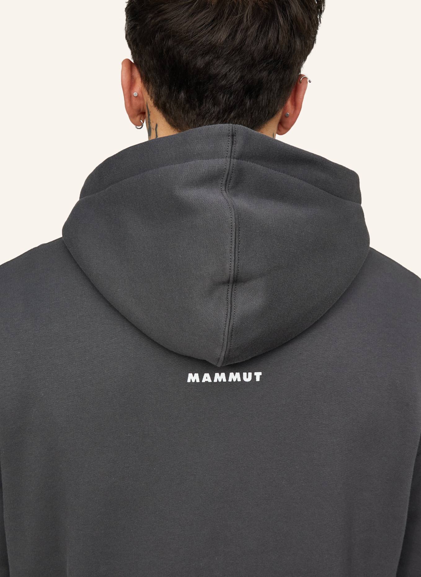 MAMMUT Midlayer-Pullover BASE ML MINI LOGO: GRAU