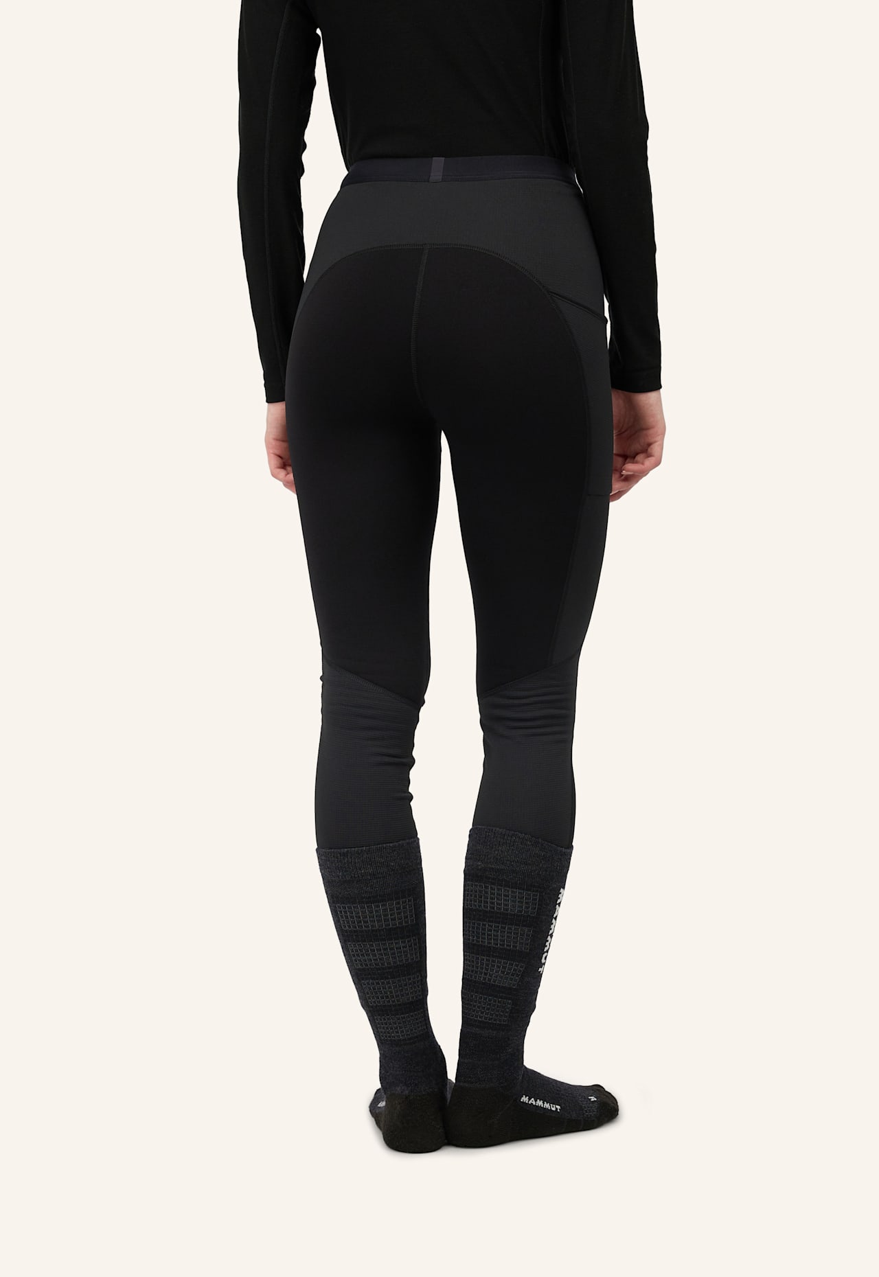 MAMMUT Tights ACONCAGUA ML: SCHWARZ