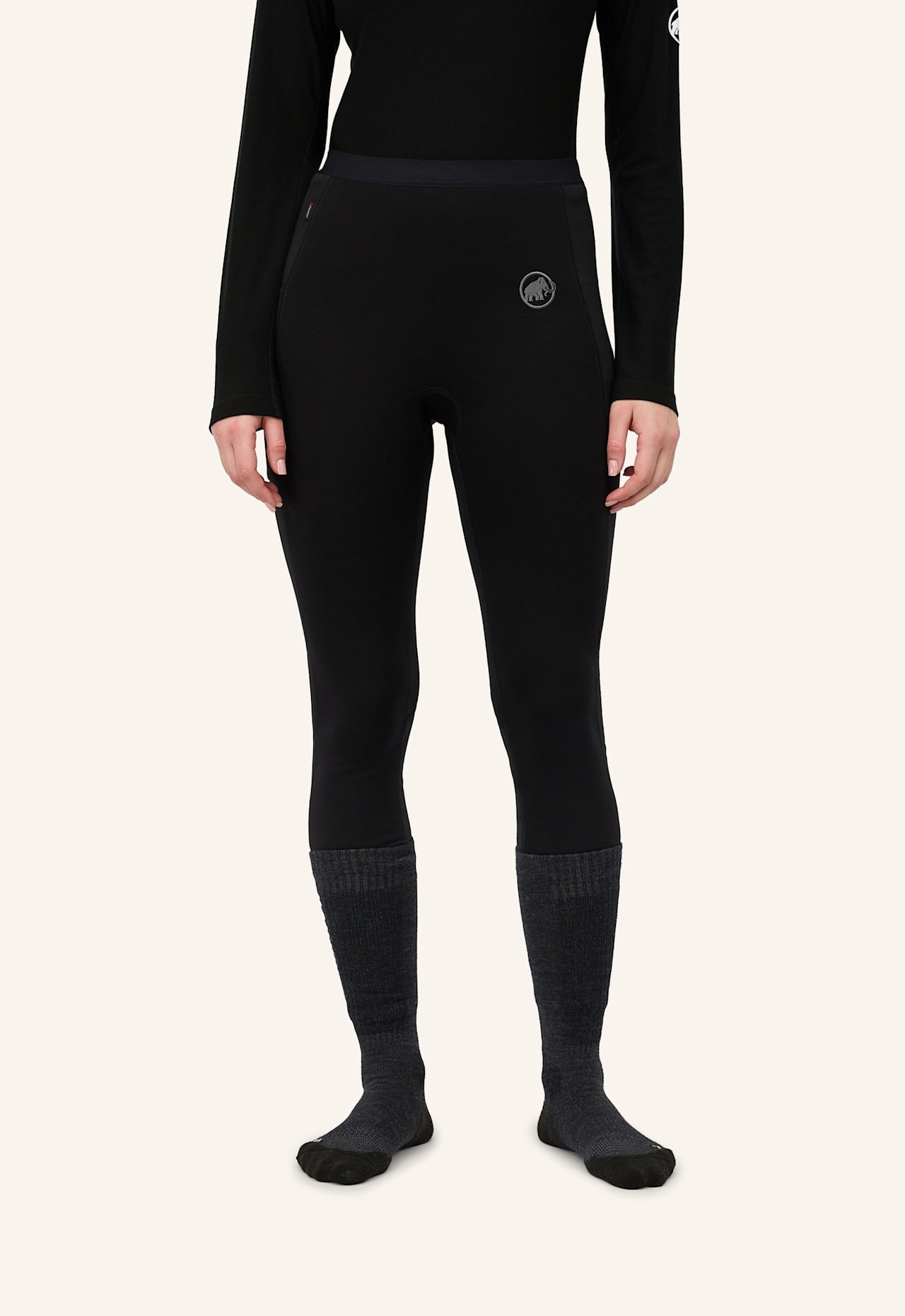 MAMMUT Tights ACONCAGUA ML: SCHWARZ