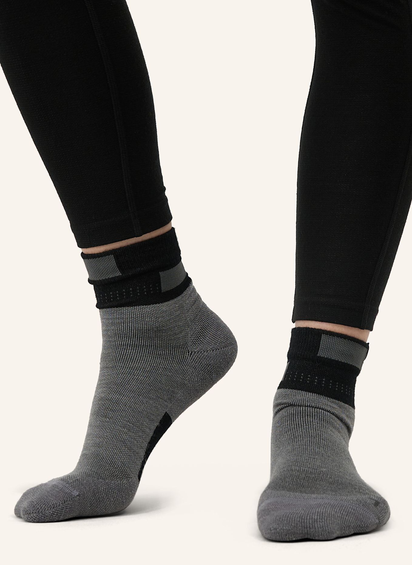MAMMUT Tights TREE WOOL THERMAL FL LONG: SCHWARZ