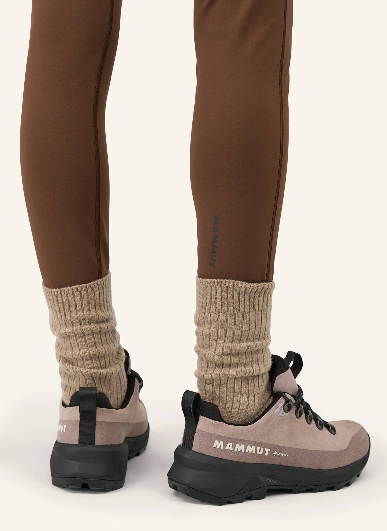 MAMMUT Tights CRAG WINTER: BRAUN