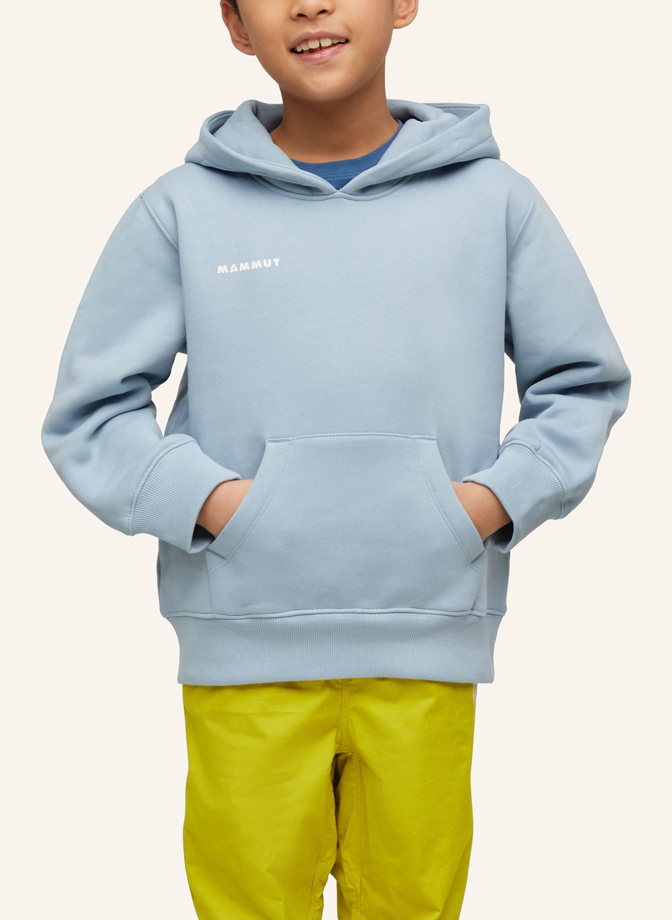 MAMMUT Midlayer-Pullover BASE ML: BLAU