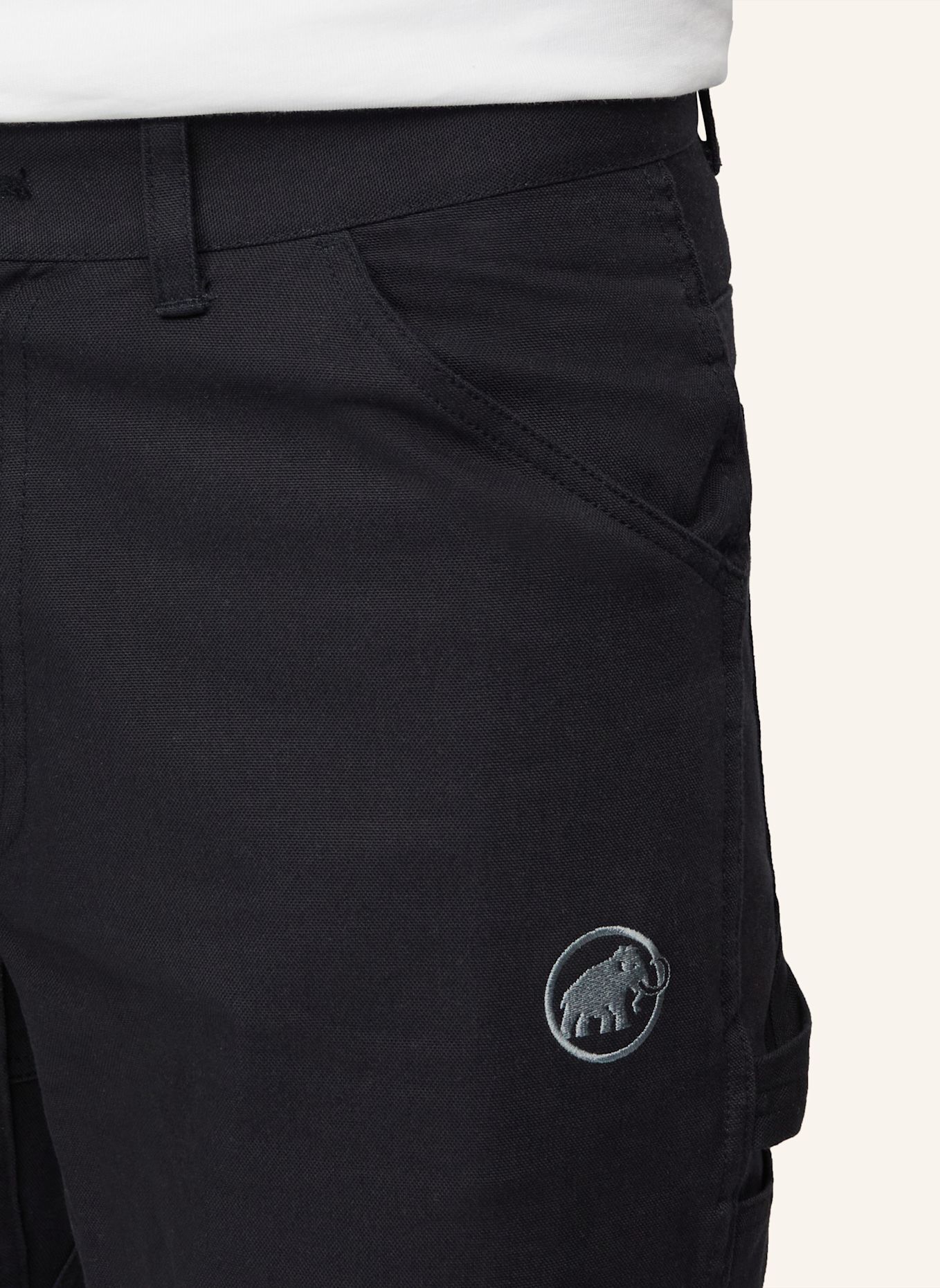MAMMUT Hose CANVAS: SCHWARZ