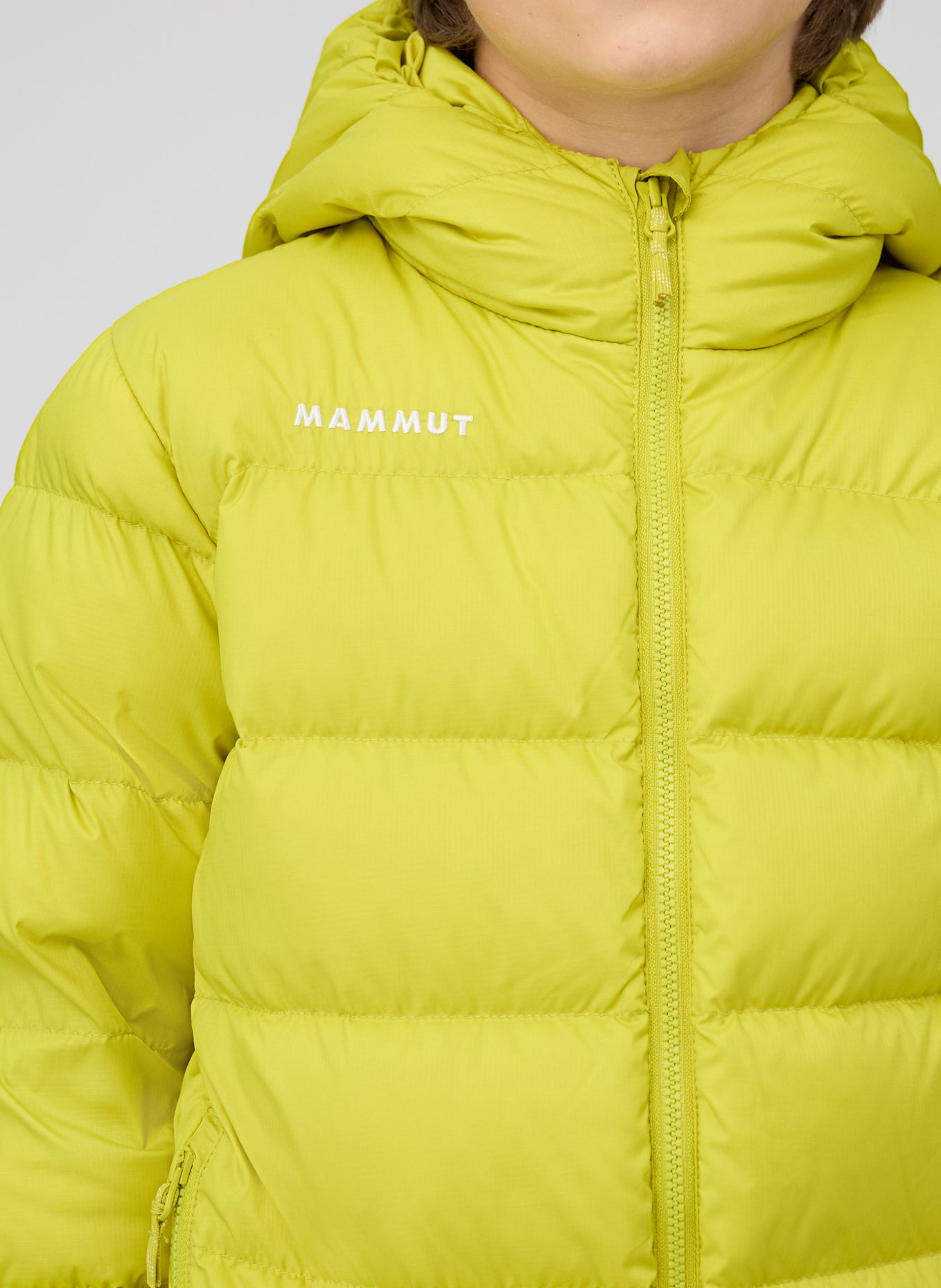 MAMMUT Daunenjacke WAYMARKER IN mit Kapuze: GELB