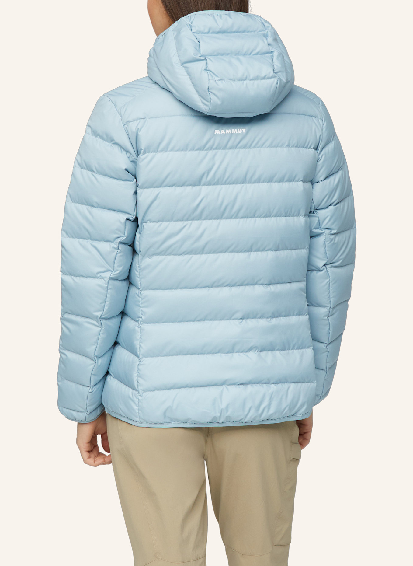 MAMMUT Daunenjacke WAYMARKER IN mit Kapuze: BLAU