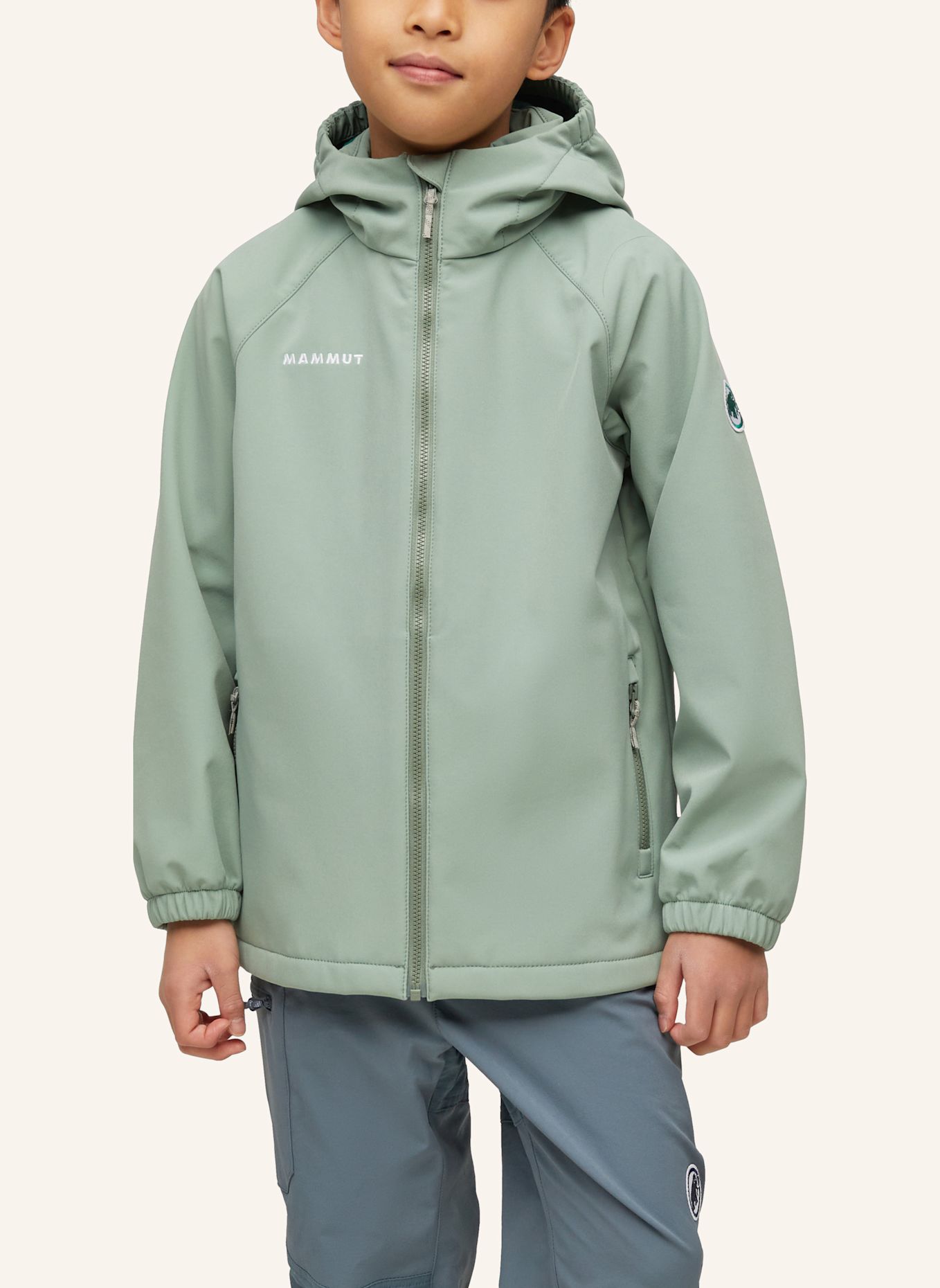 MAMMUT Softshelljacke ULTIMATE COMFORT SO mit Kapuze: GRÜN