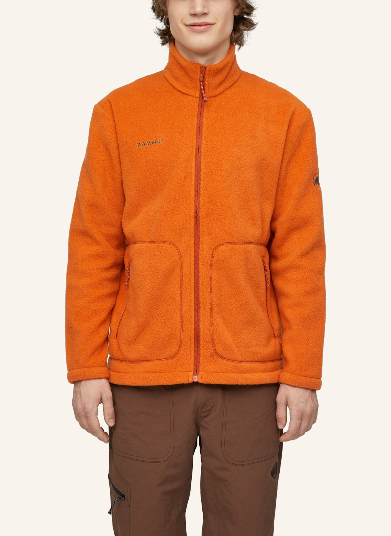 MAMMUT Midlayer-Jacke FALERA ML: BRAUN