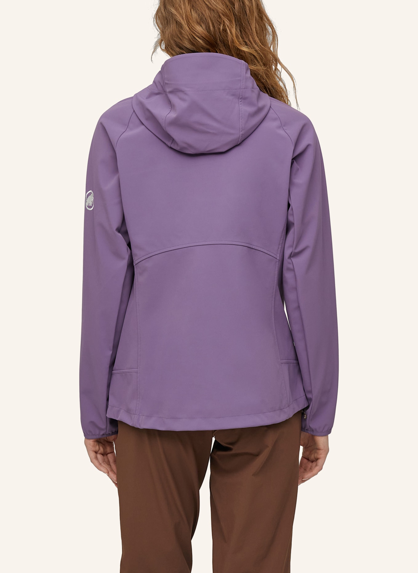 MAMMUT Softshell-Jacke ULTIMATE COMFORT SO HOODED: LILA