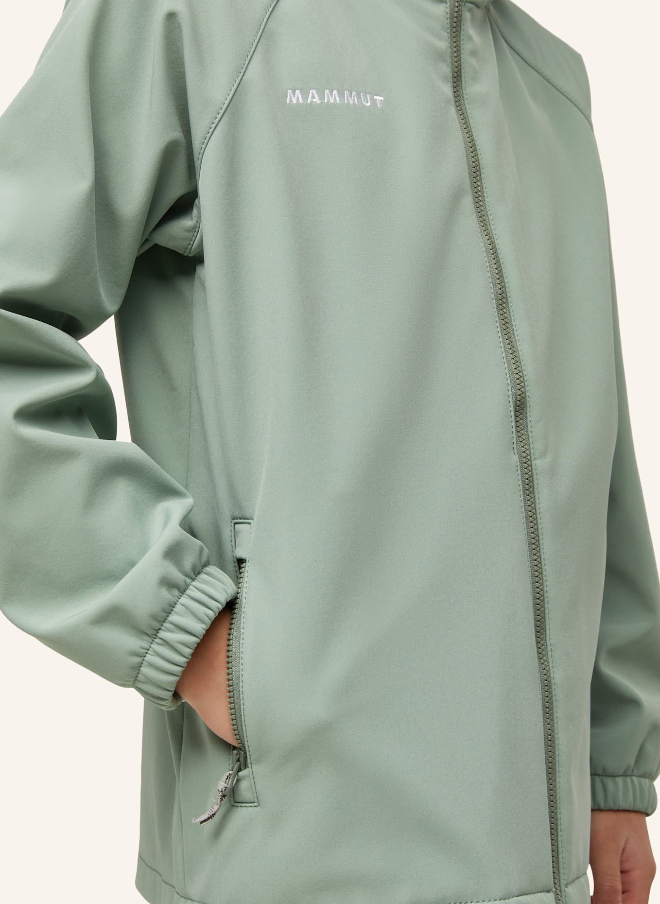 MAMMUT Softshelljacke ULTIMATE COMFORT SO mit Kapuze: GRÜN