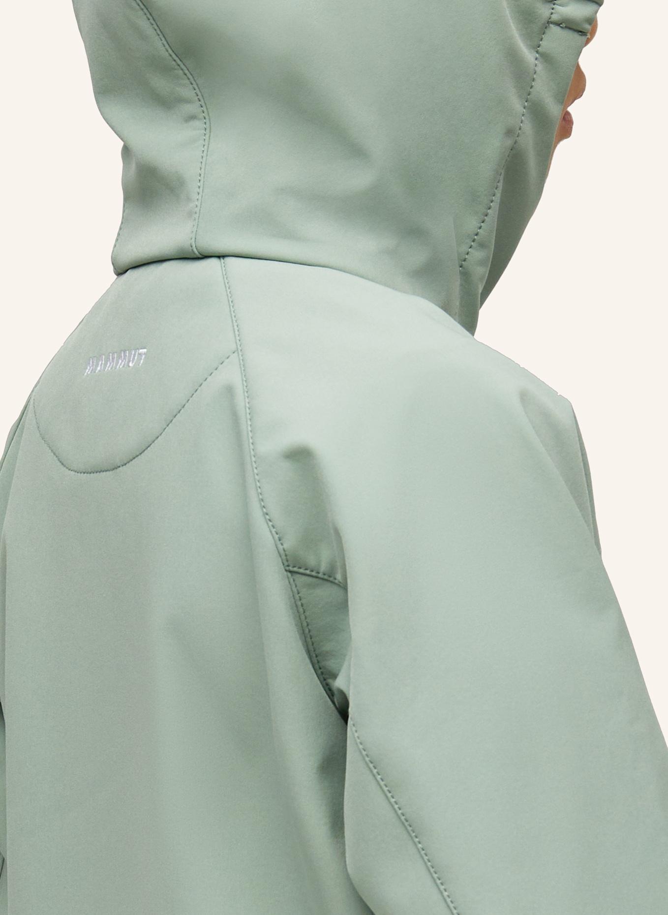 MAMMUT Softshelljacke ULTIMATE COMFORT SO mit Kapuze: GRÜN